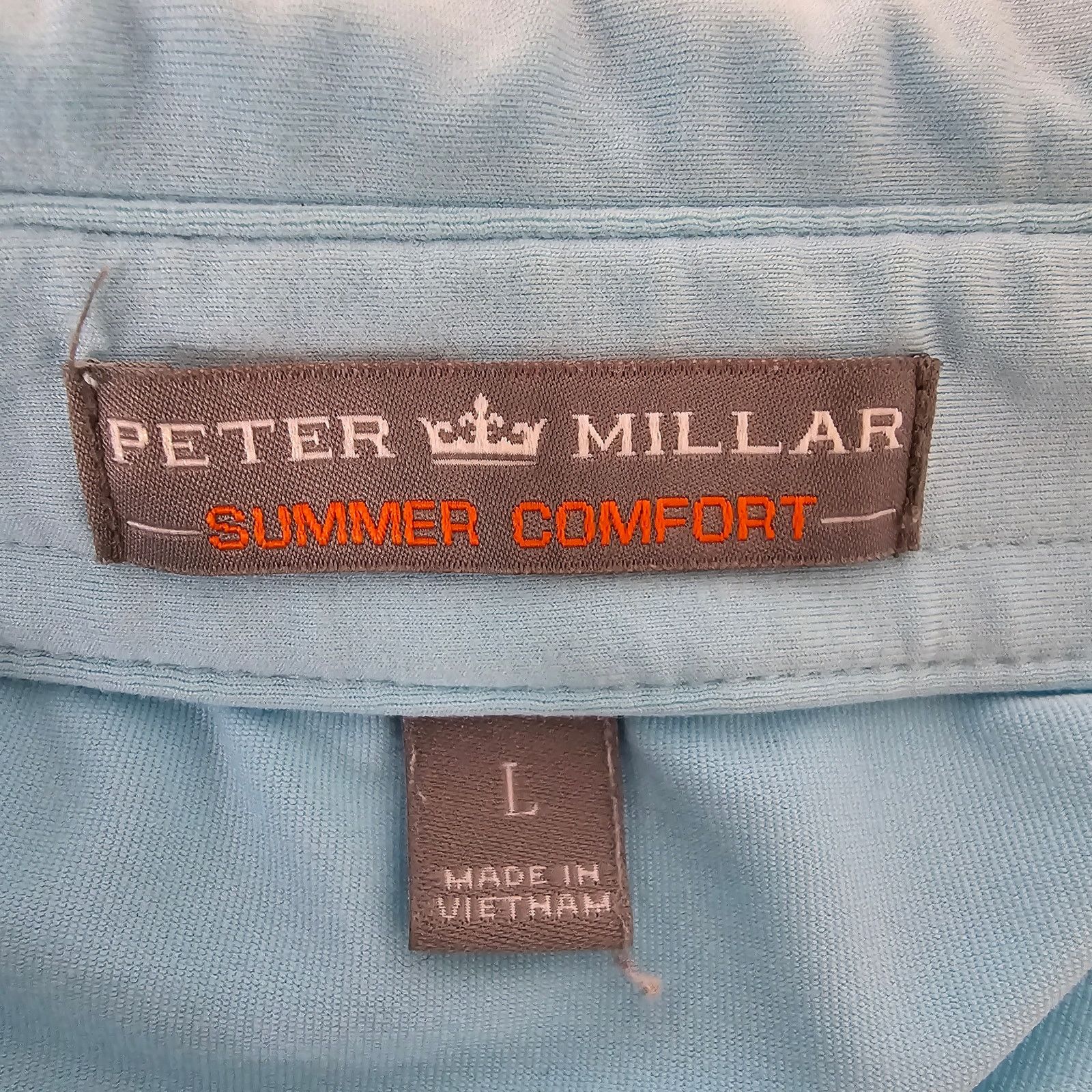 Peter Millar PETER MILLAR Summer Comfort Golf Polo Performance Eagle 1896 Size US L / EU 52-54 / 3 - 10 Thumbnail