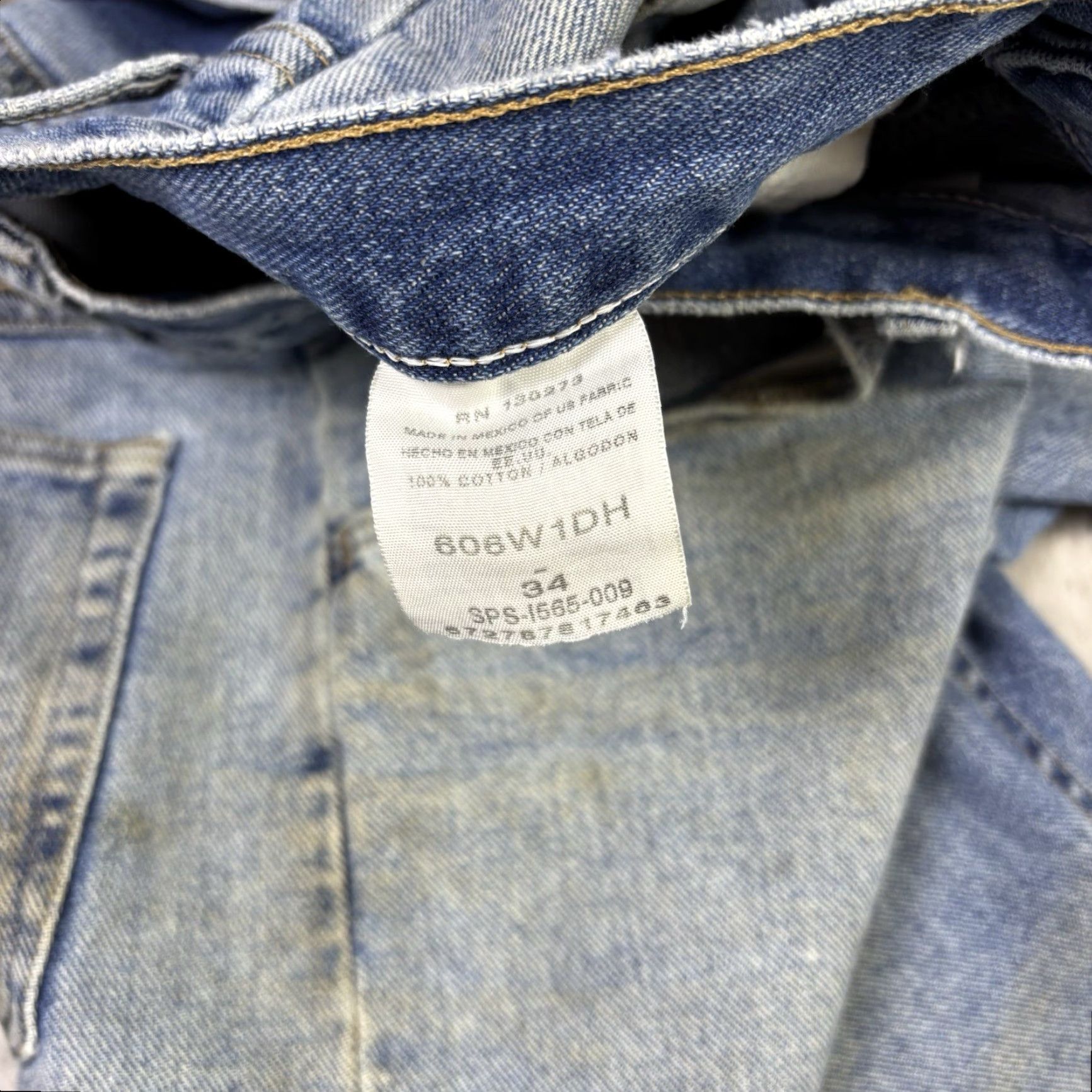 Wrangler VINTAGE Wrangler Jeans Shorts Jorts Baggy Wide Leg Workwear 32 2000s Blue Denim Cargo 90s Mens Size US 32 / EU 48 - 8 Thumbnail