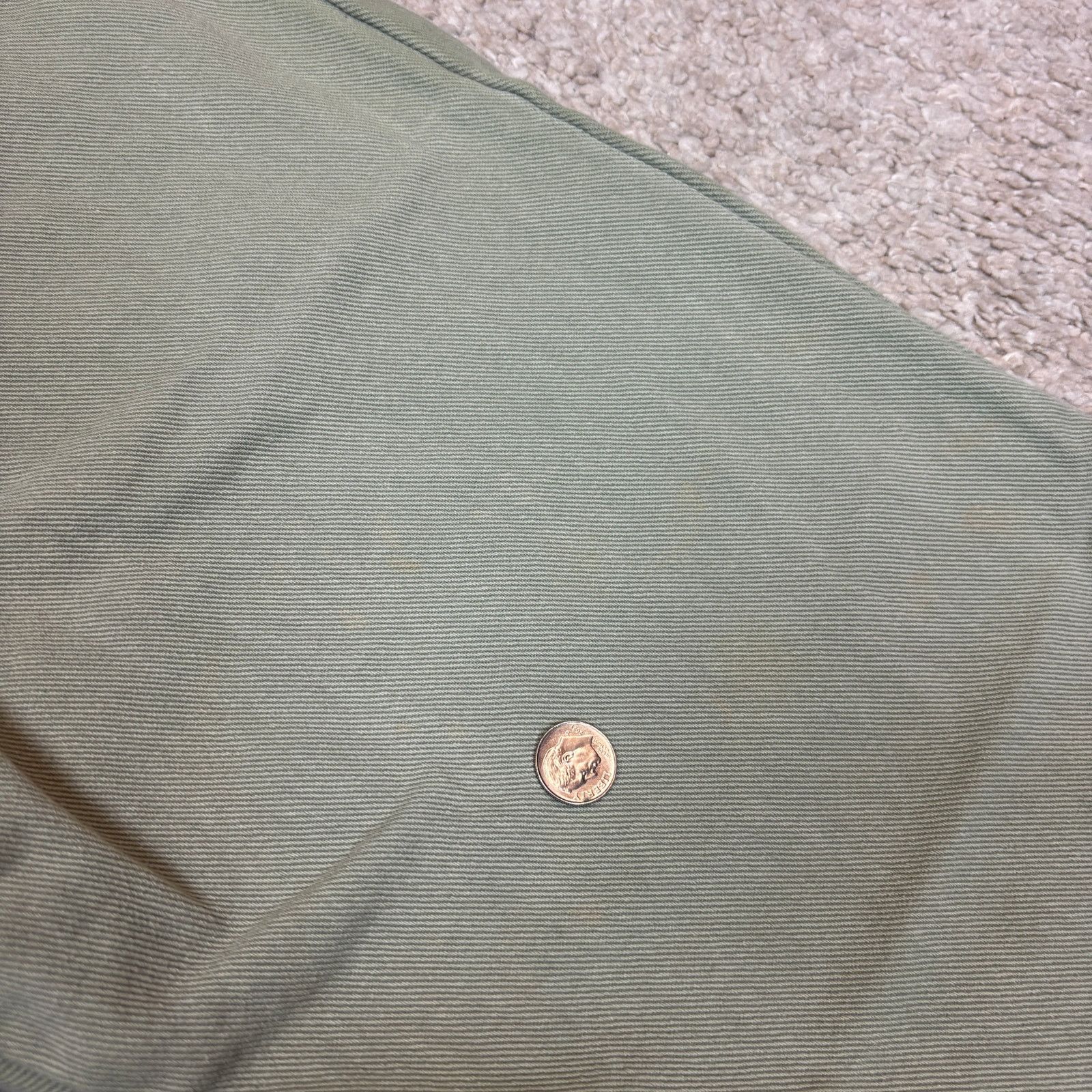 Alex Crane Alex Crane Canvas Cham Green Chino Pants Men's 28x29 Size US 28 / EU 44 - 10 Thumbnail