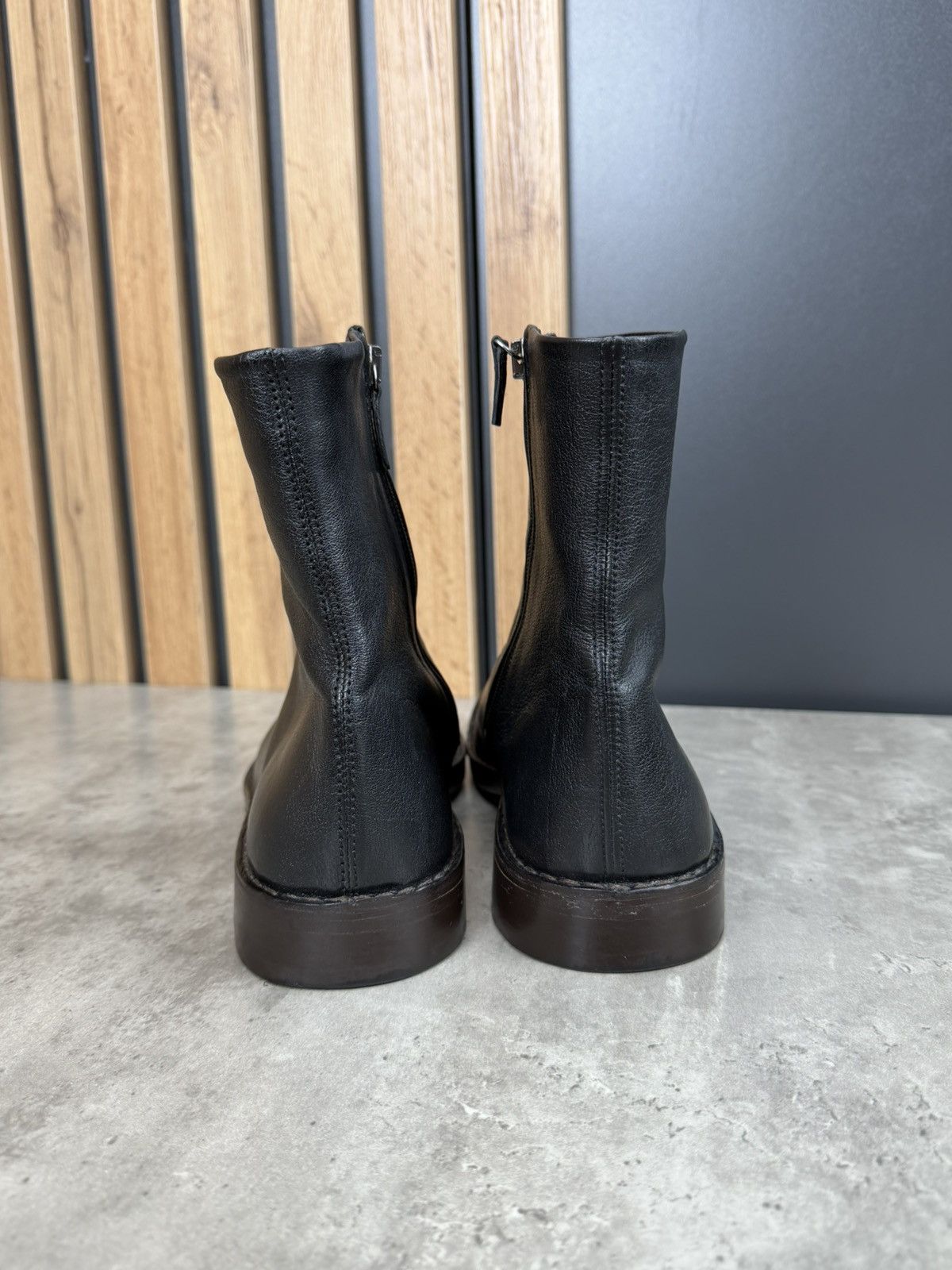Lemaire Lemaire Piped Zipped Boots Size 44 Size US 11 / EU 44 - 3 Thumbnail