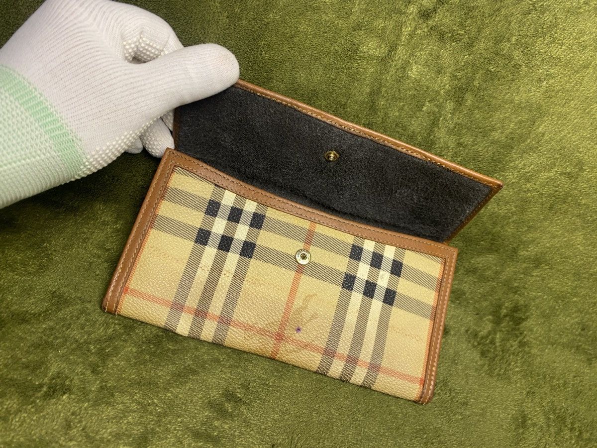 Burberry Vintage BURBERRY nova check leather Bi-fold long wallet Size ONE SIZE - 10 Thumbnail