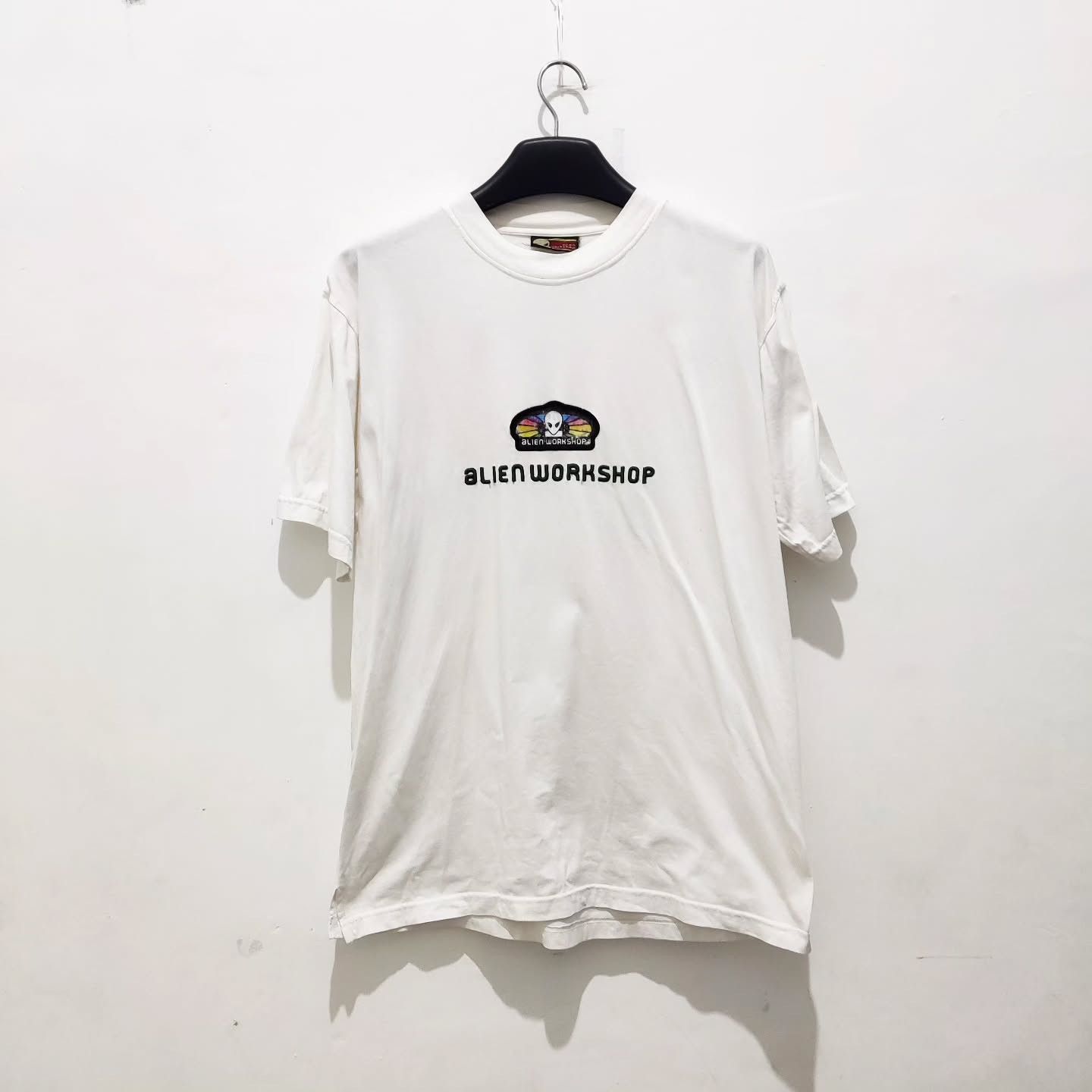 Alien workshop 1996 t shirt world nation aliens Skateboard