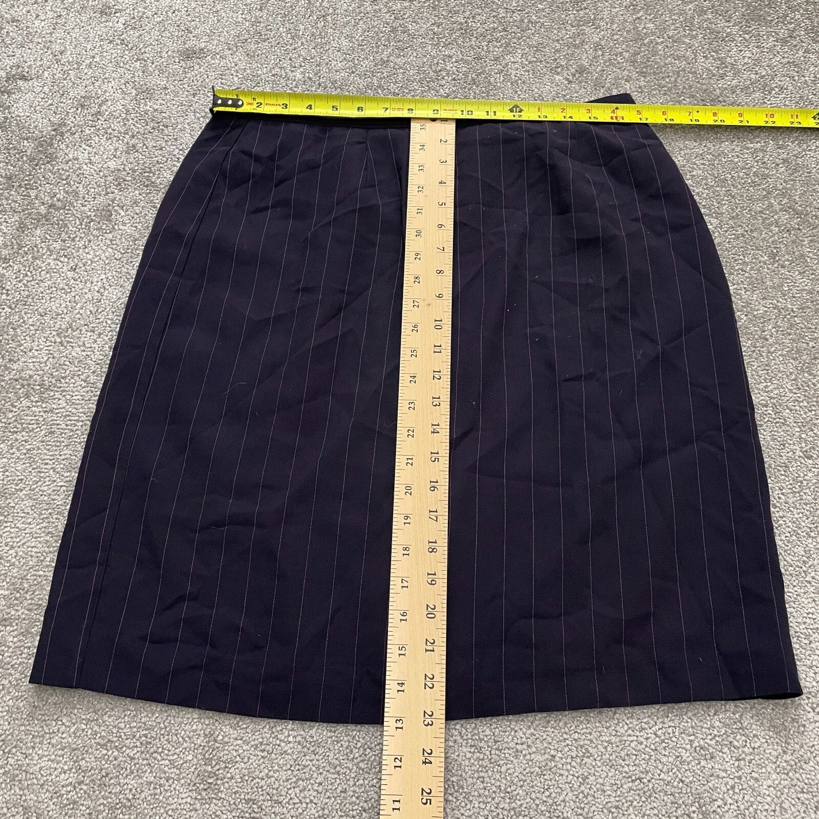 Bob Mackie Bob Mackie Blazer Mini Skirt Suit Set Womens 16 Purple Strip Size 34" / US 12 / IT 48 - 22 Thumbnail