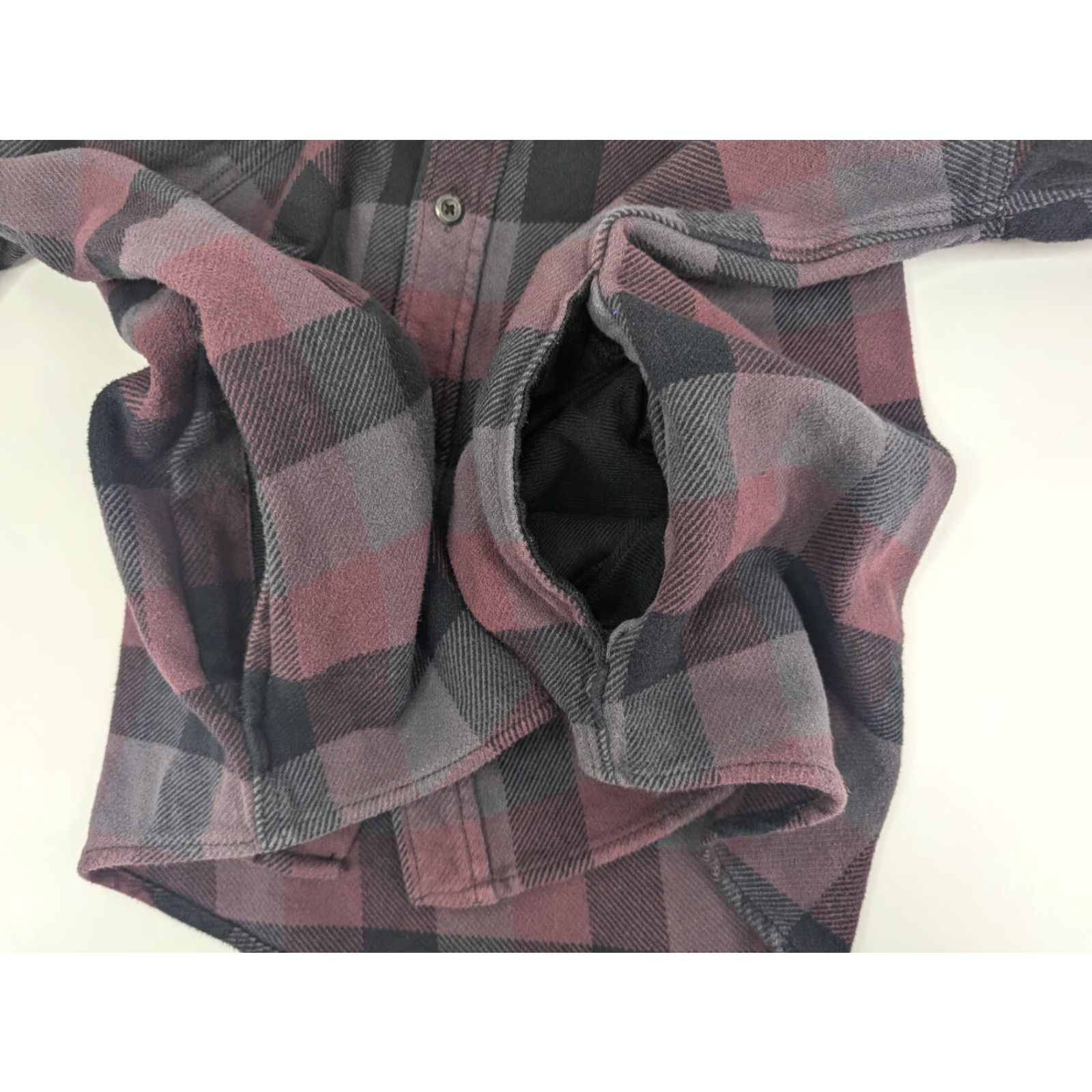 Orvis VINTAGE Orvis Shacket Shirt 2XL Red Big Bear Heavyweight Plaid Flannel Button-Up Christmas Winter Mens Size US XXL / EU 58 / 5 - 2 Thumbnail