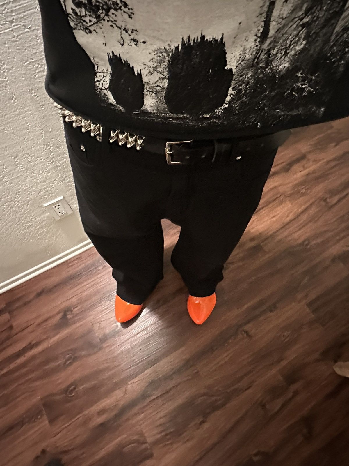 Balenciaga Balenciaga Technoclog neon orange mule size 41 Size US 8 / EU 41 - 7 Thumbnail
