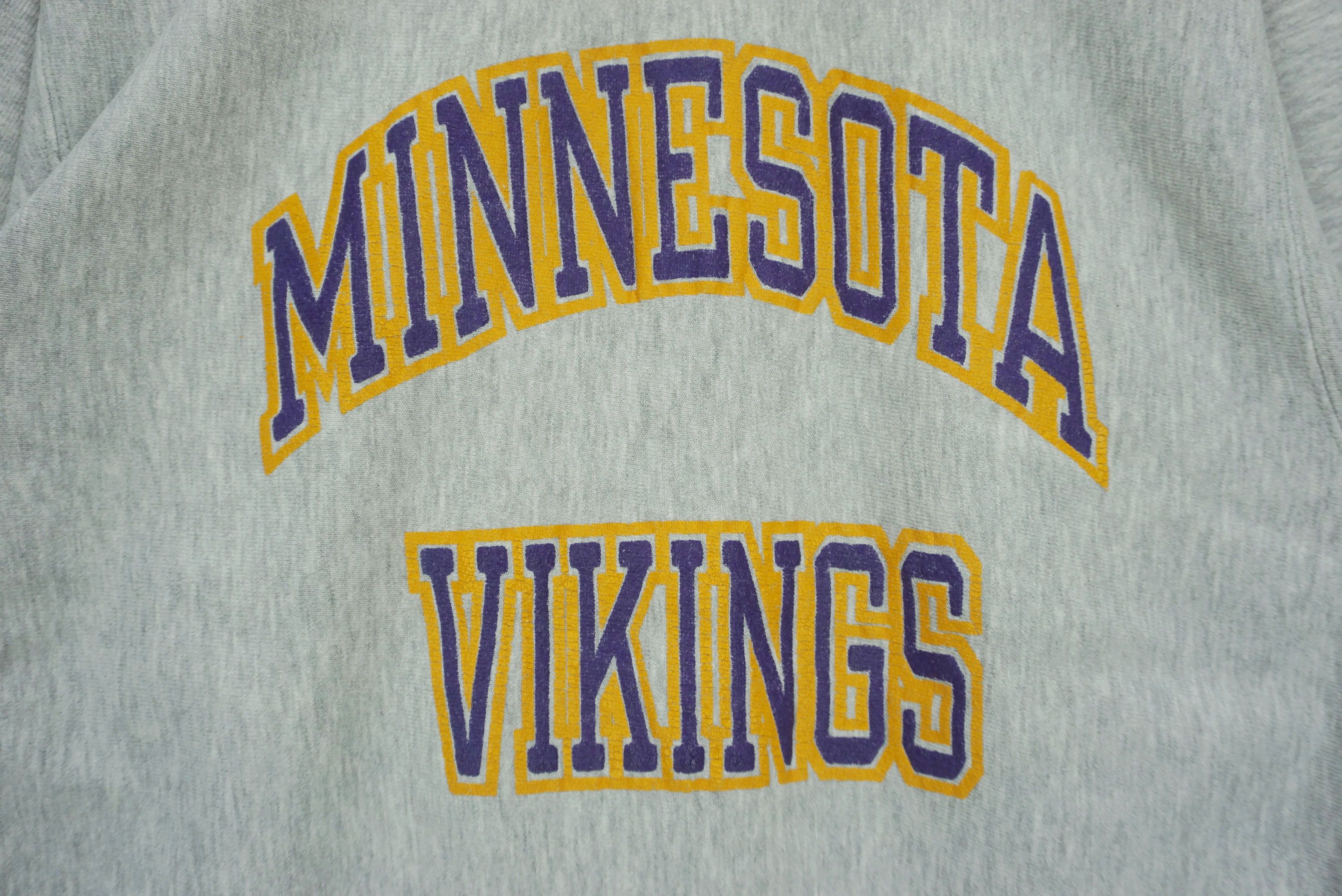 Other Vintage Champion Reverse Weave Made in USA Minnesota Vikings Size US L / EU 52-54 / 3 - 4 Thumbnail