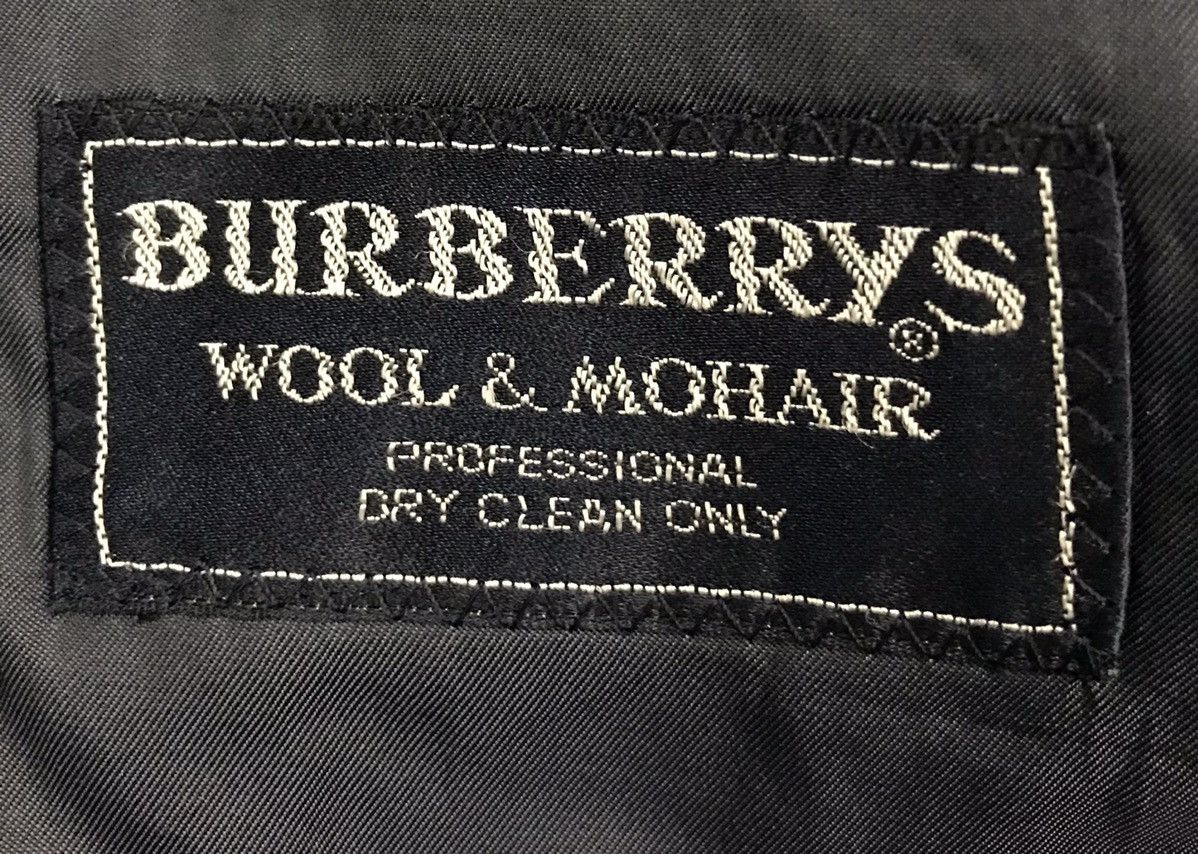 Burberry × Vintage Vintage BURBERRYS Wool & Mohair PRESTIGE Collection Blazer Size US M / EU 48-50 / 2 - 16 Thumbnail