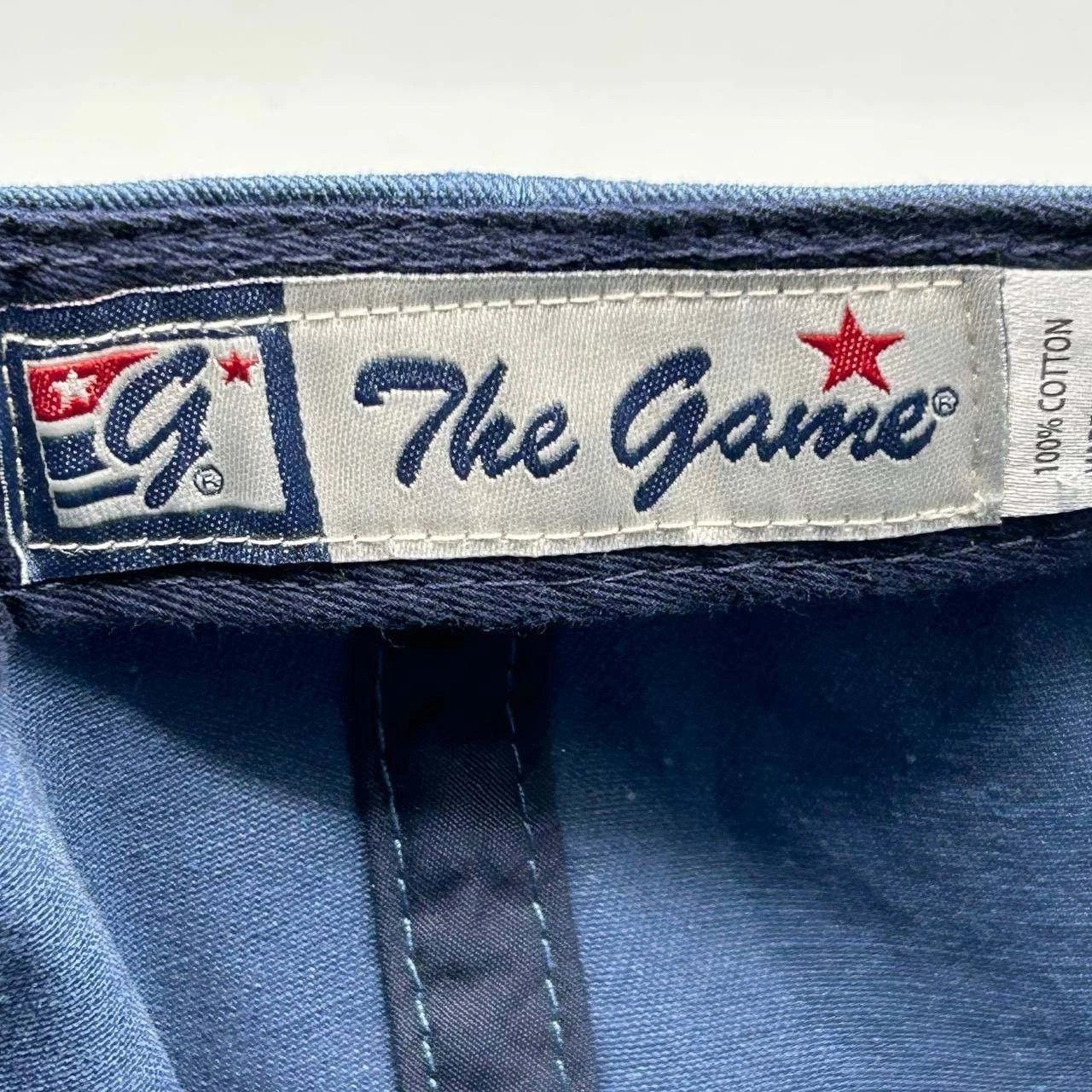 The Game Lake Tahoe Hat Men Blue Embroidered Strap Back Cotton Size ONE SIZE - 3 Thumbnail