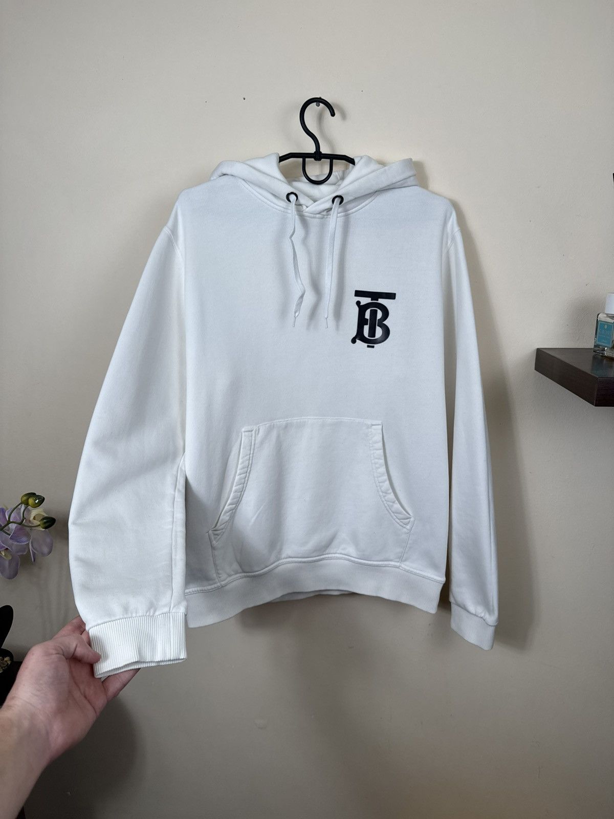 Burberry Burberry London Hoodie Men TB White Luxury S Streetwear Size US S / EU 44-46 / 1 - 6 Thumbnail