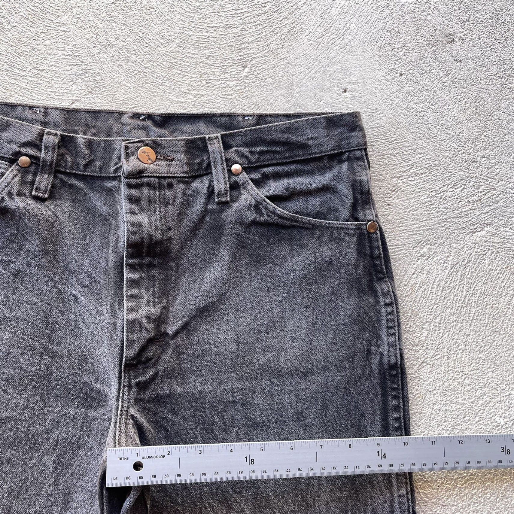 Wrangler Wrangler Jeans Mens 34x30 Denim Pants Cowboy Western Straight Fit Brown 90s Vintage Style Size US 34 / EU 50 - 7 Thumbnail