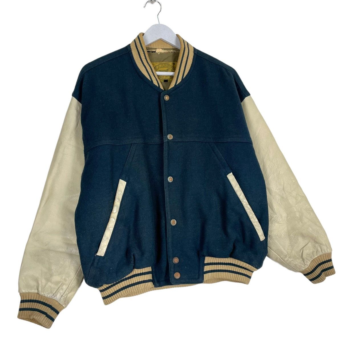 Other 💥BASSETT WALKER EMBROIDERY SPORT VINTAGE VARSITY Size US L / EU 52-54 / 3 - 5 Thumbnail
