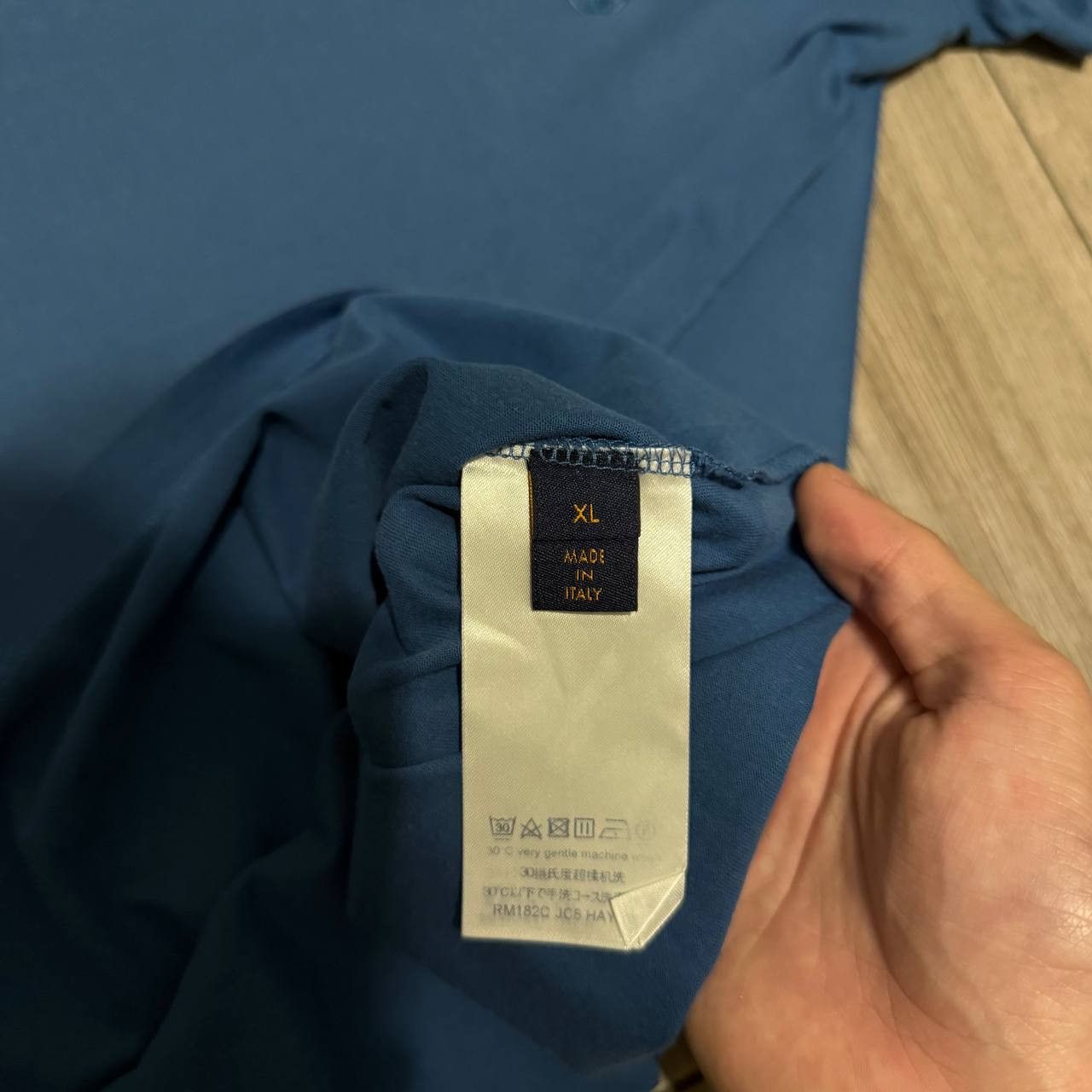 Louis Vuitton louis vuitton t shirt men xl Blue Size US XL / EU 56 / 4 - 5 Thumbnail