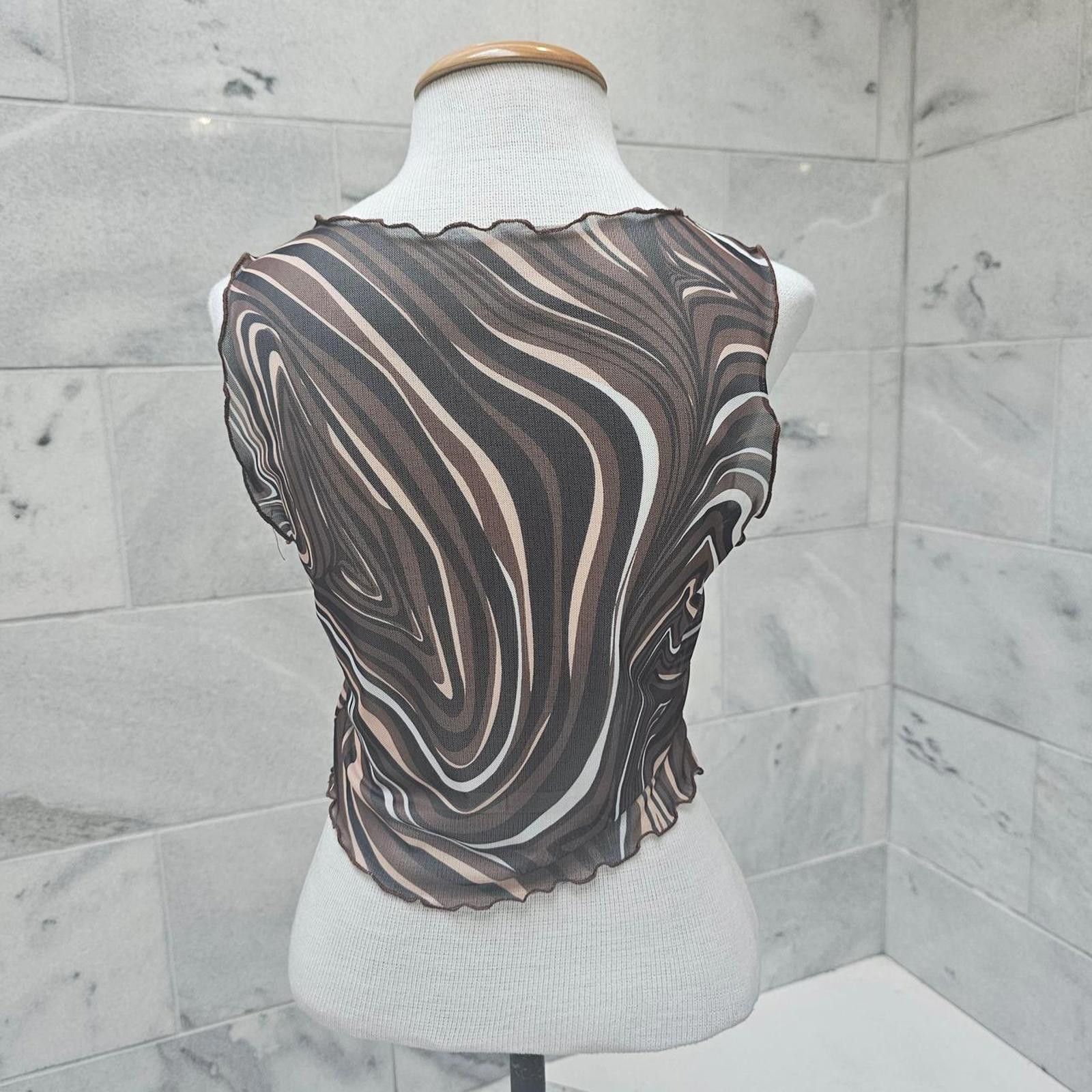Other Sheer Sleeveless Women's Top Size M / US 6-8 / IT 42-44 - 6 Thumbnail