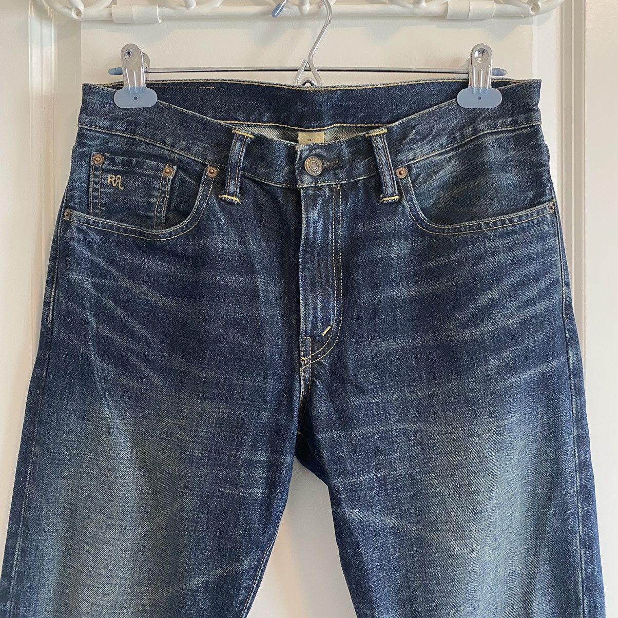 RRL Ralph Lauren RRL Slim Narrow Jean Rinse Wash Size US 30 / EU 46 - 3 Thumbnail