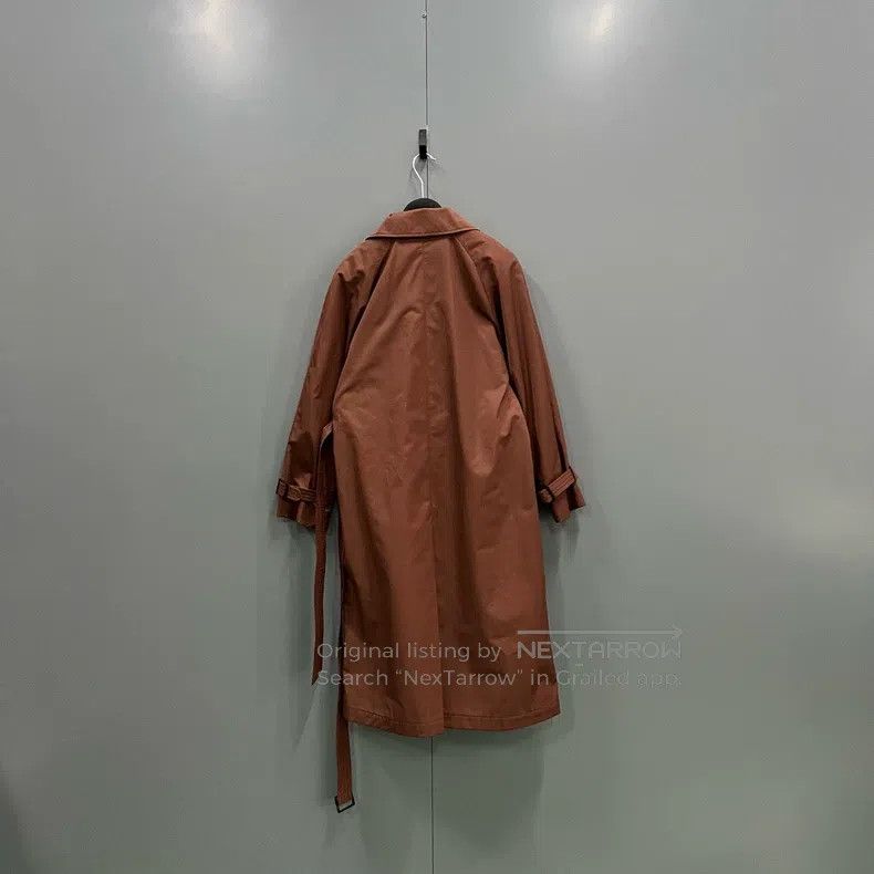 Max Mara Max Mara Oxblood Long Trench Coat Size M / US 6-8 / IT 42-44 - 2 Thumbnail