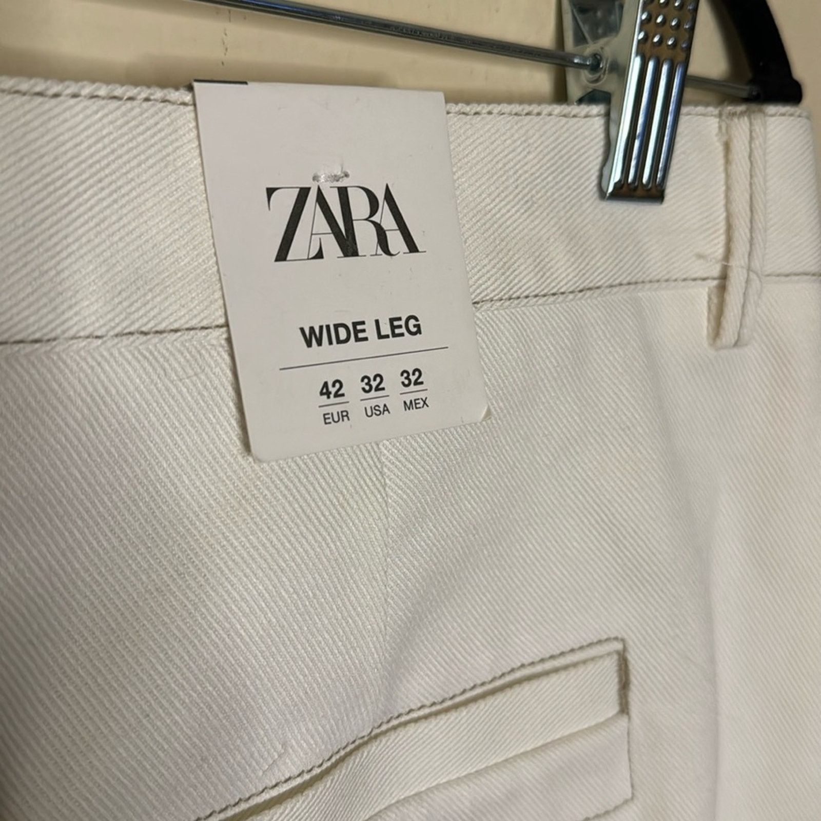 Zara Zara Men’s Wide Leg Denim Jeans Size 32 Size US 32 / EU 48 - 5 Thumbnail