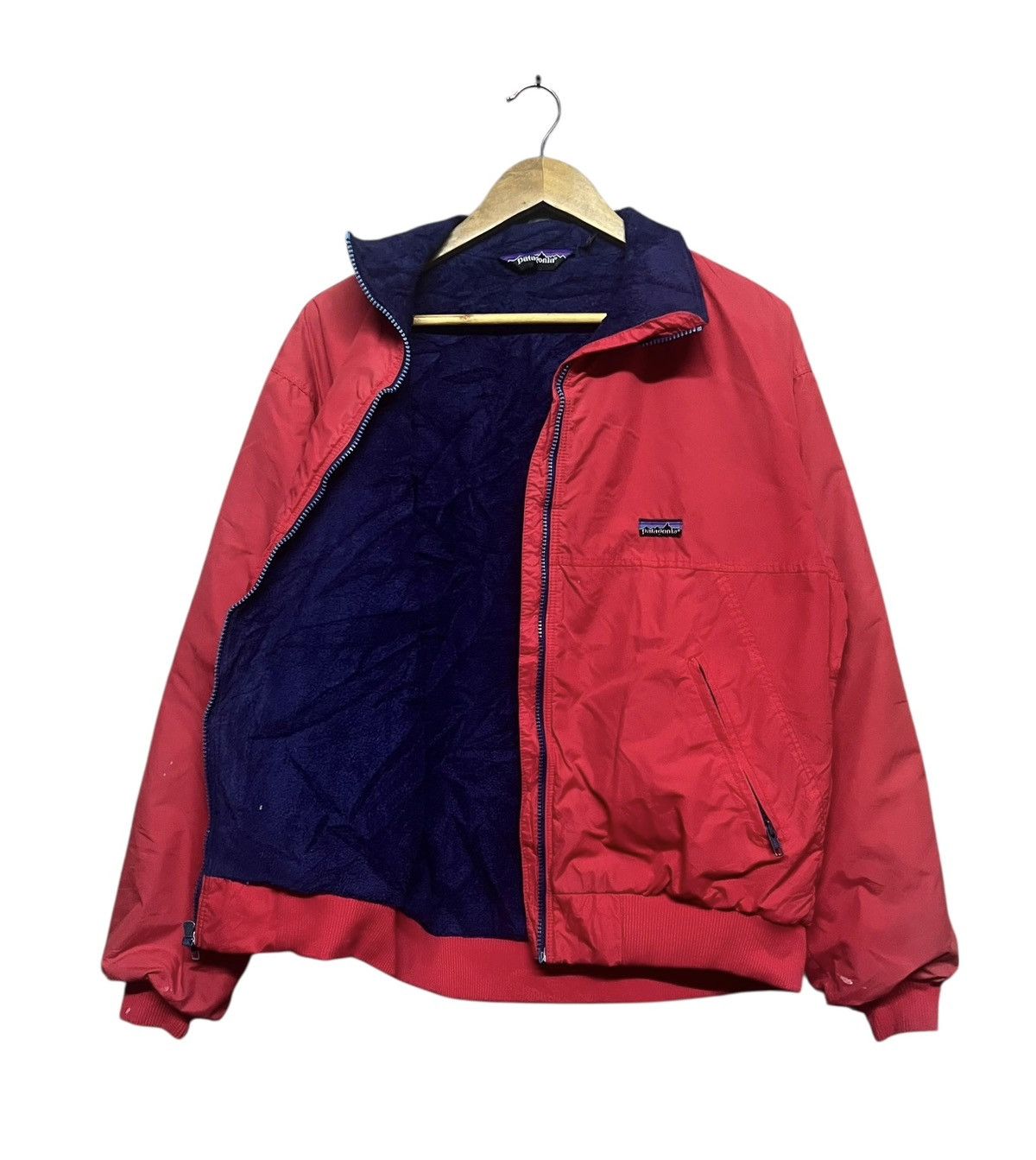 Patagonia Vtg🔥80’s Patagonia Bomber Linning Fleece Zipper Jacket Size US M / EU 48-50 / 2 - 3 Thumbnail