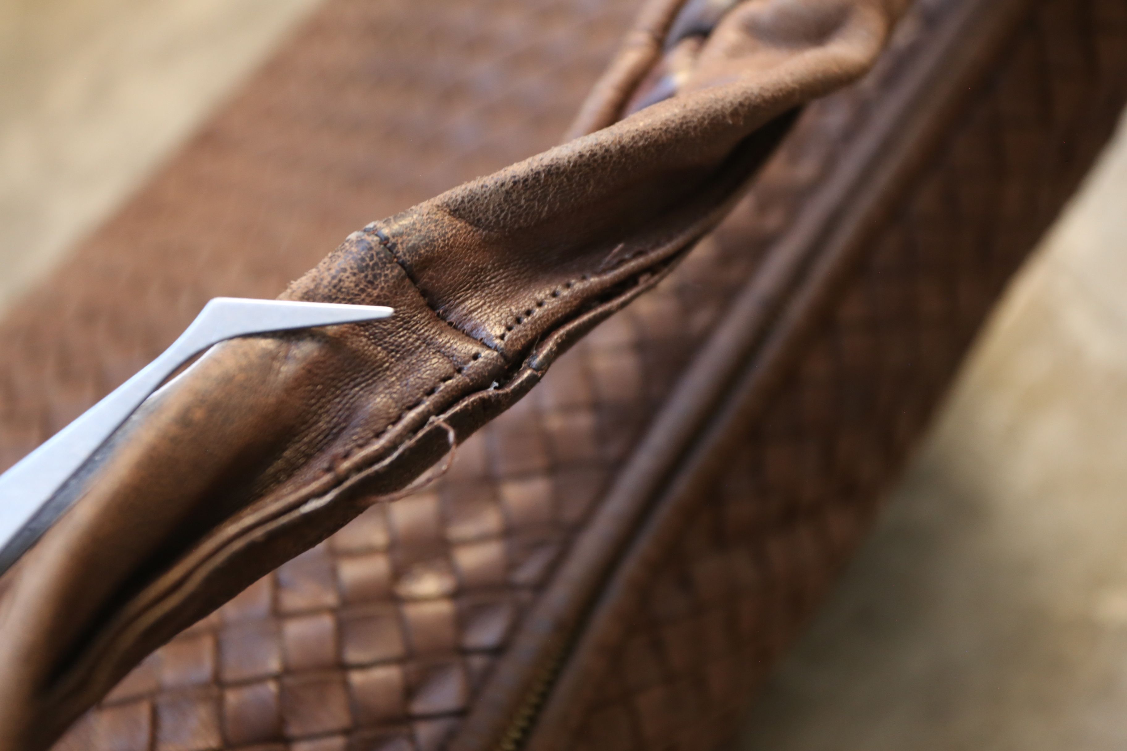 Bottega Veneta Bottega Veneta - 2007 - Intrecciato Hobo Bag Size ONE SIZE - 9 Thumbnail