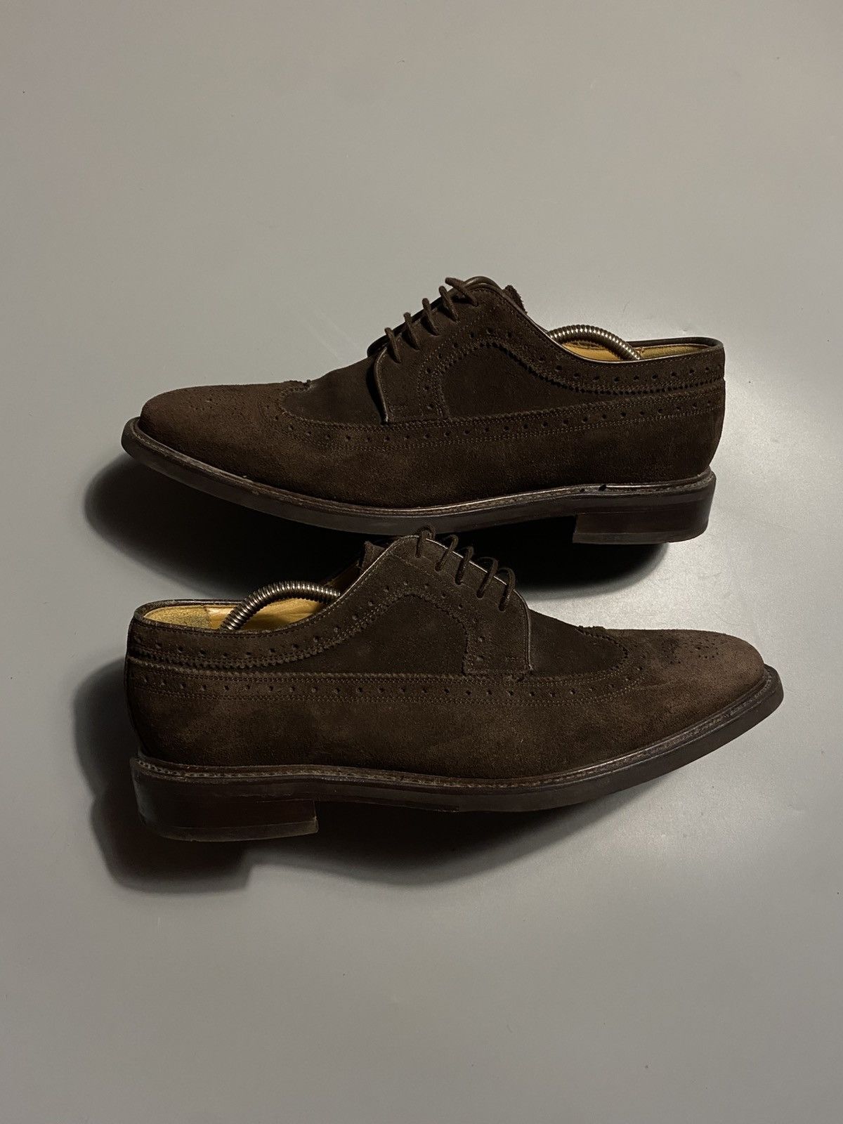 Sebago Sebago dark brown suede brogues shoes Size US 9 / EU 42 - 1 Thumbnail