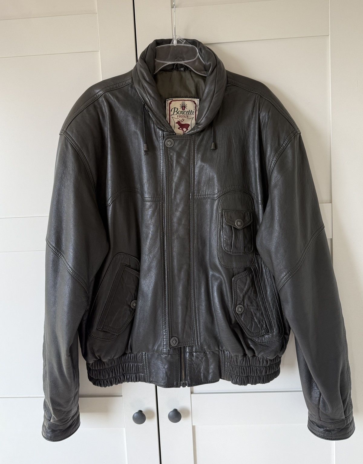 Other Boncerti Firenze leather jacket rare size.S Size US S / EU 44-46 / 1 - 1 Thumbnail