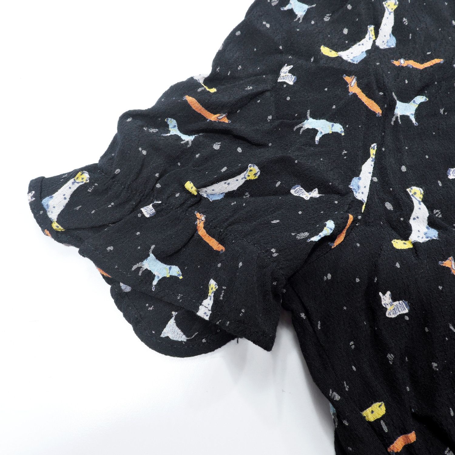 Zara ZARA TRAFALUC COLLECTION DOG PRINTED PATTERN MINI DRESS Size S / US 4 / IT 40 - 8 Thumbnail