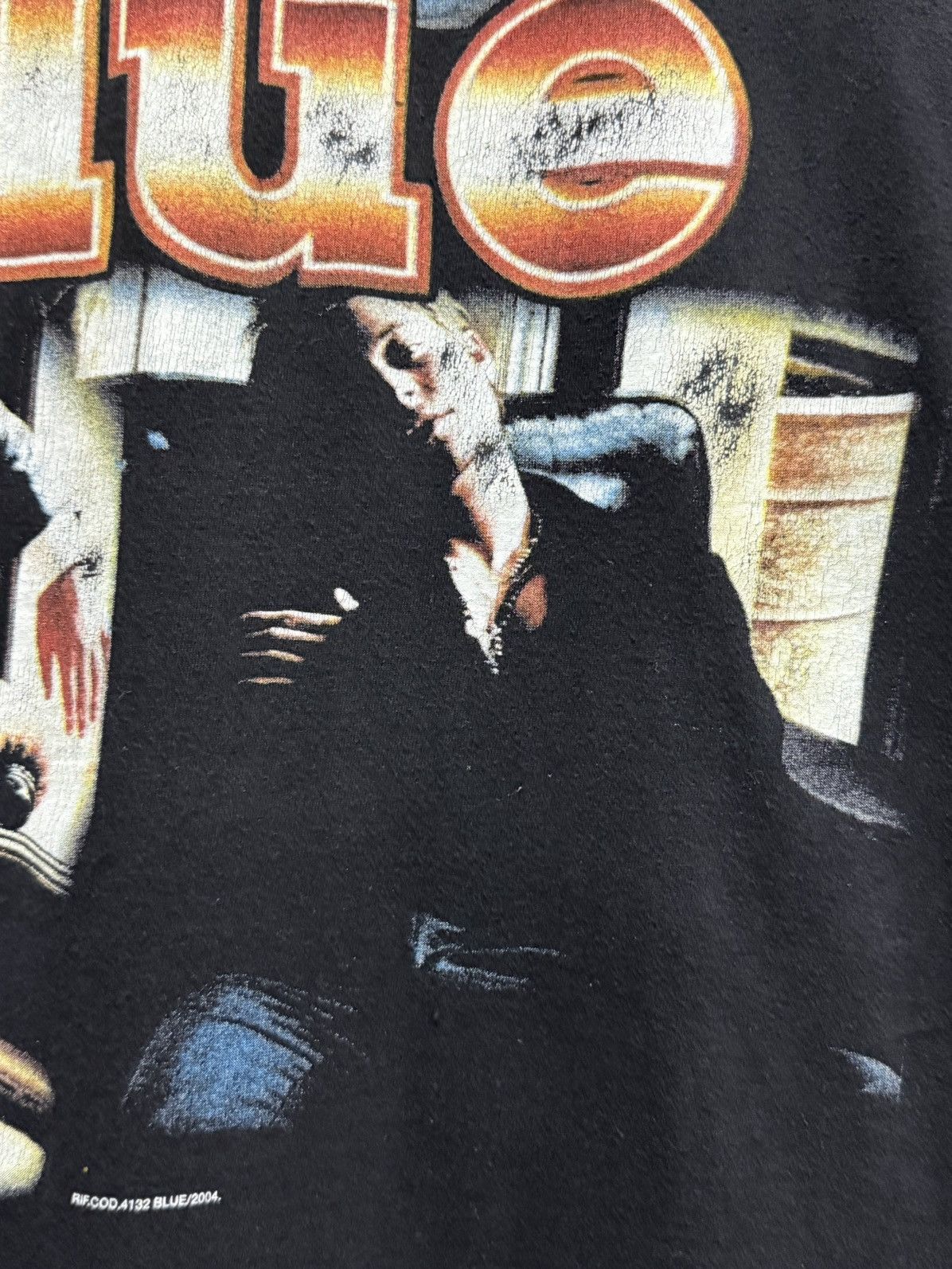 Band Tees Vintage Blue Band Faded Rap Tee Size US L / EU 52-54 / 3 - 6 Thumbnail