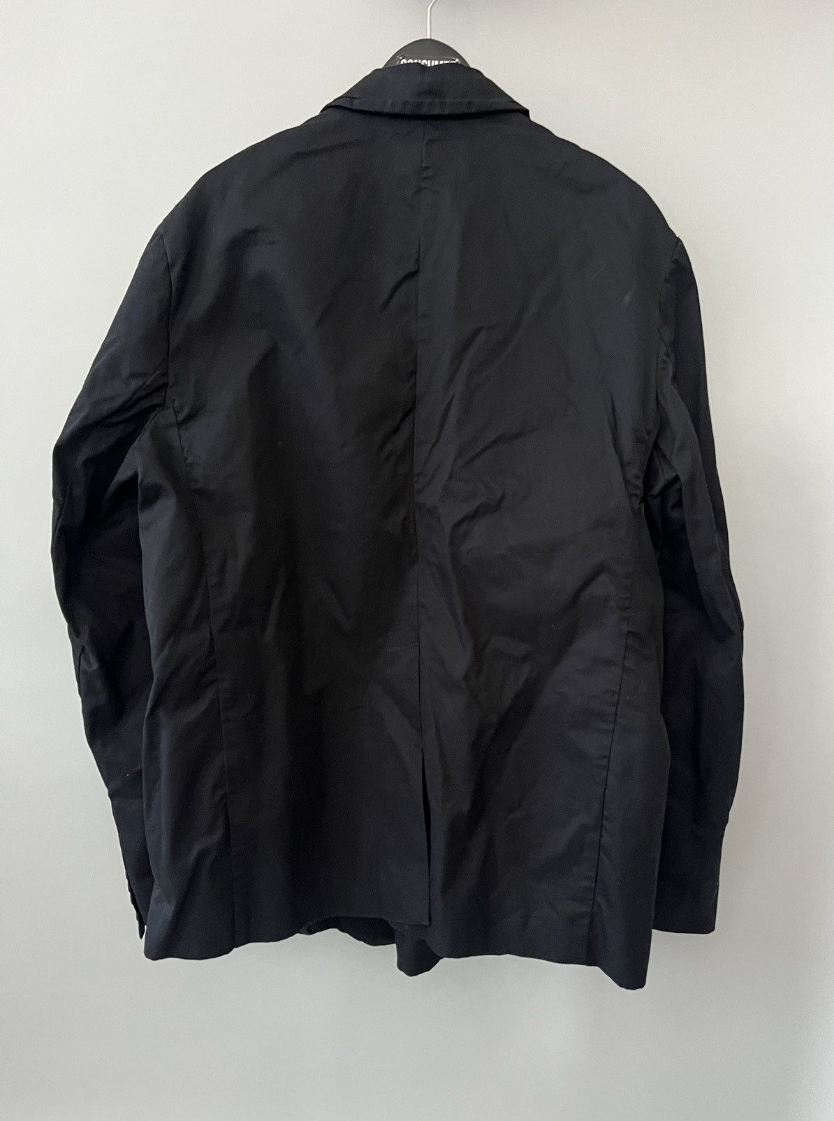 Balenciaga Balenciaga Afterworld Black Oversized Tailored Blazer Size US M / EU 48-50 / 2 - 2 Thumbnail