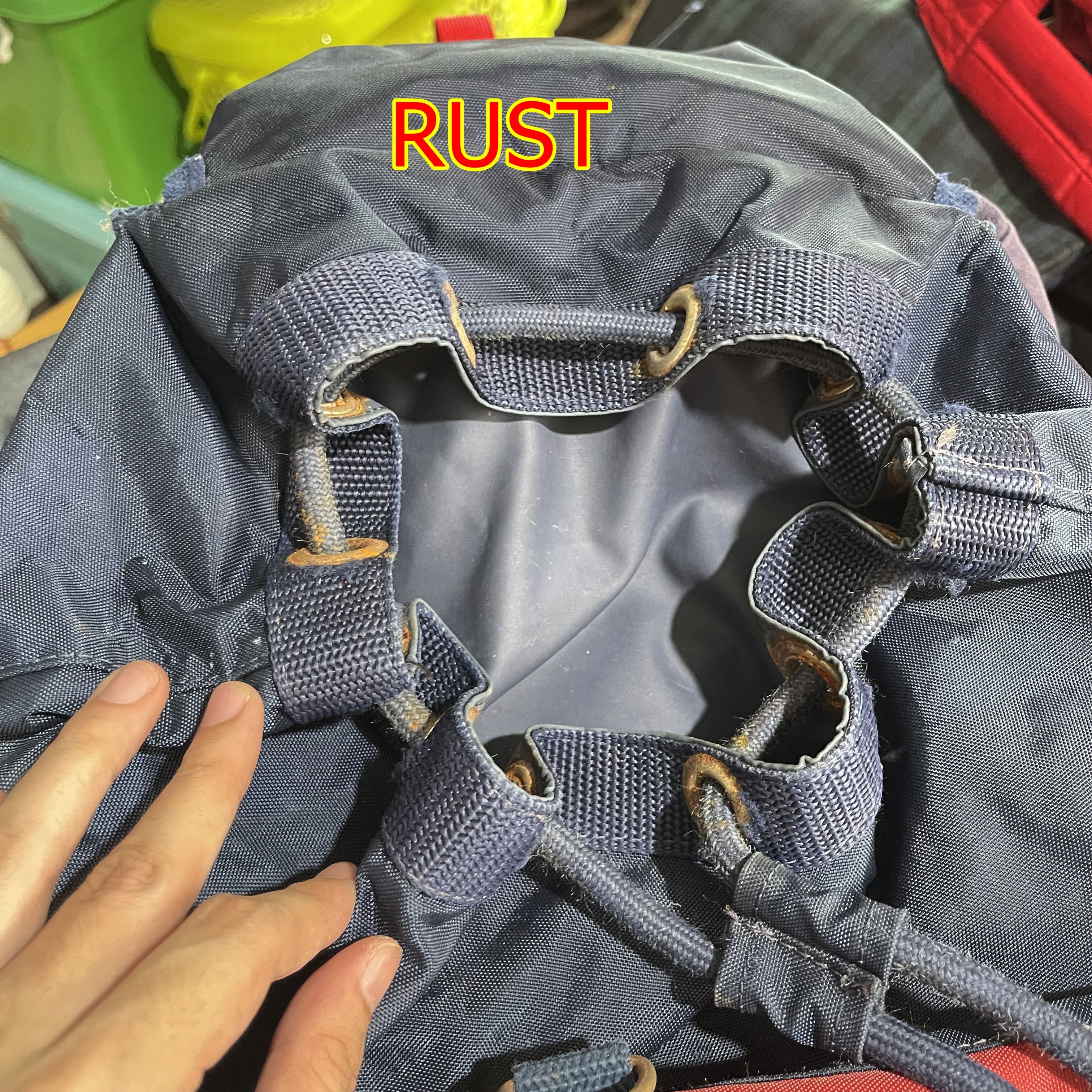 Tommy Hilfiger Vintage 90s Tommy Hilfiger Backpack Size ONE SIZE - 15 Thumbnail