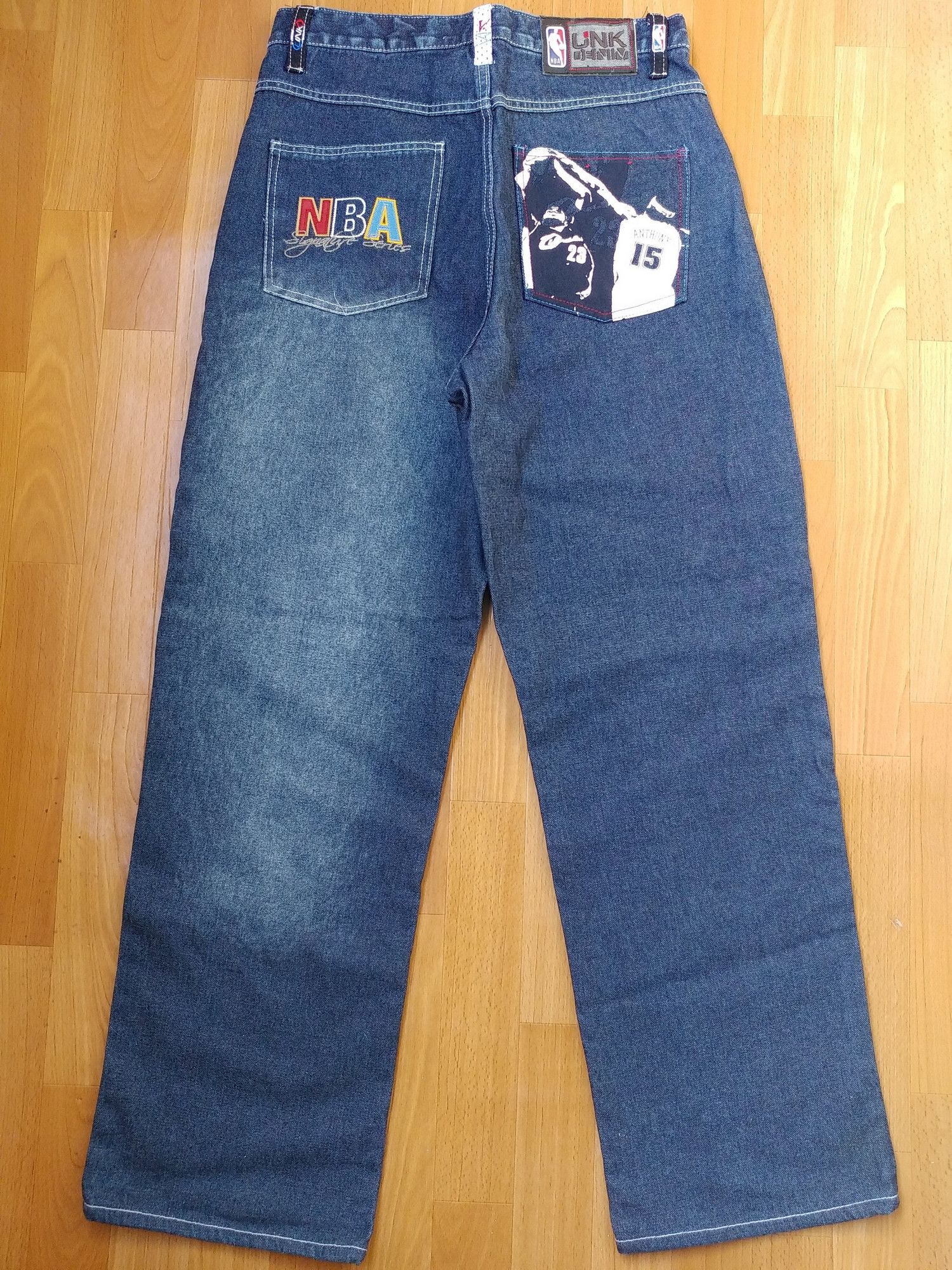 NBA NBA jeans, vintage UNK basketball, Cleveland Cavaliers W 32 Size US 32 / EU 48 - 1 Thumbnail