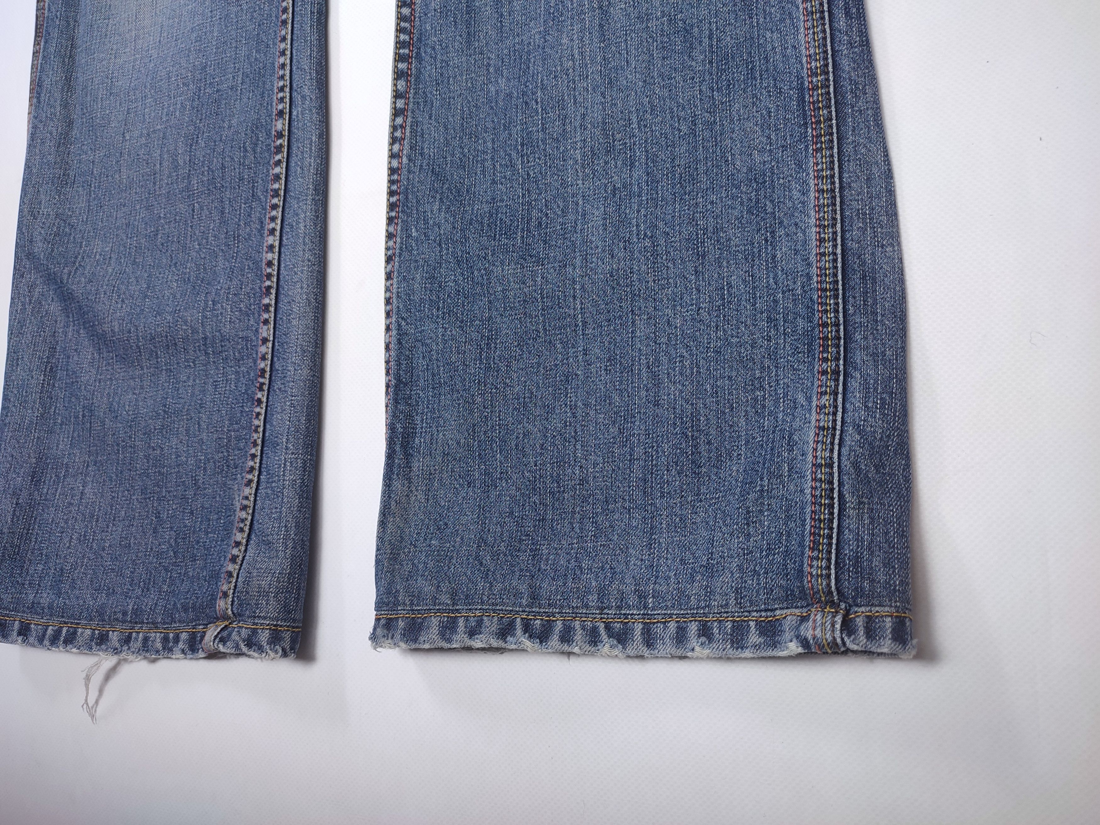 Diesel Diesel Moorix Washed Straight Damaged Denim Pants Size US 30 / EU 46 - 22 Thumbnail