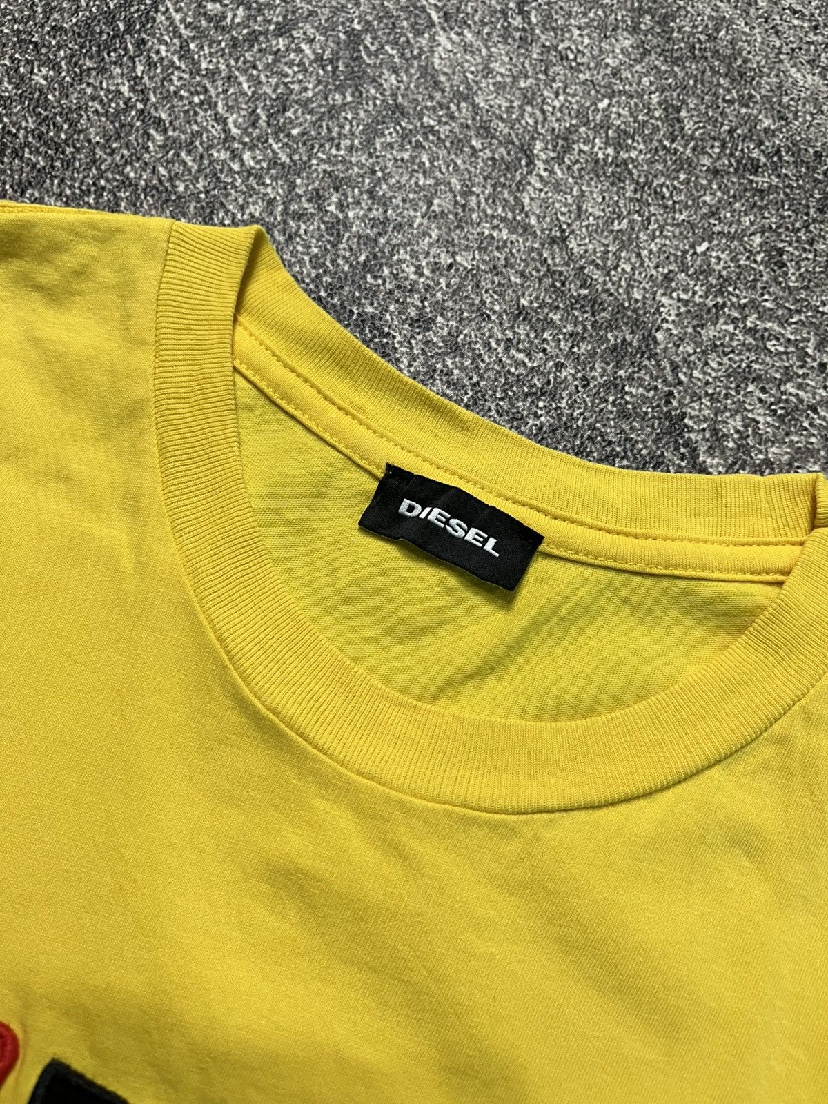Diesel Diesel Denim Division Yellow T-Shirts Size US M / EU 48-50 / 2 - 4 Thumbnail