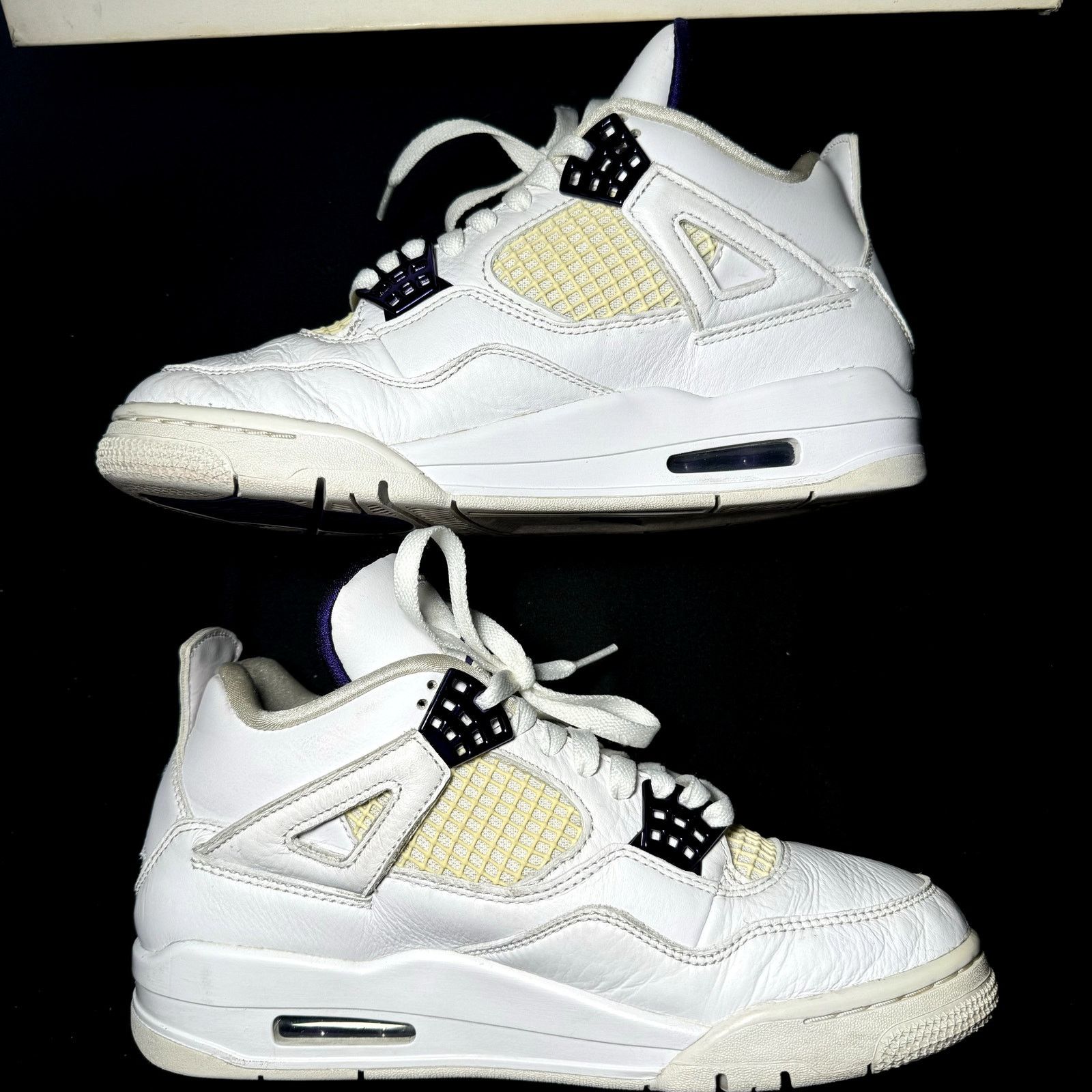 Jordan Brand × Nike Size 7.5 - Nike Air Jordan 4 Retro Purple Metallic 2020 Size US 7.5 / EU 40-41 - 2 Thumbnail