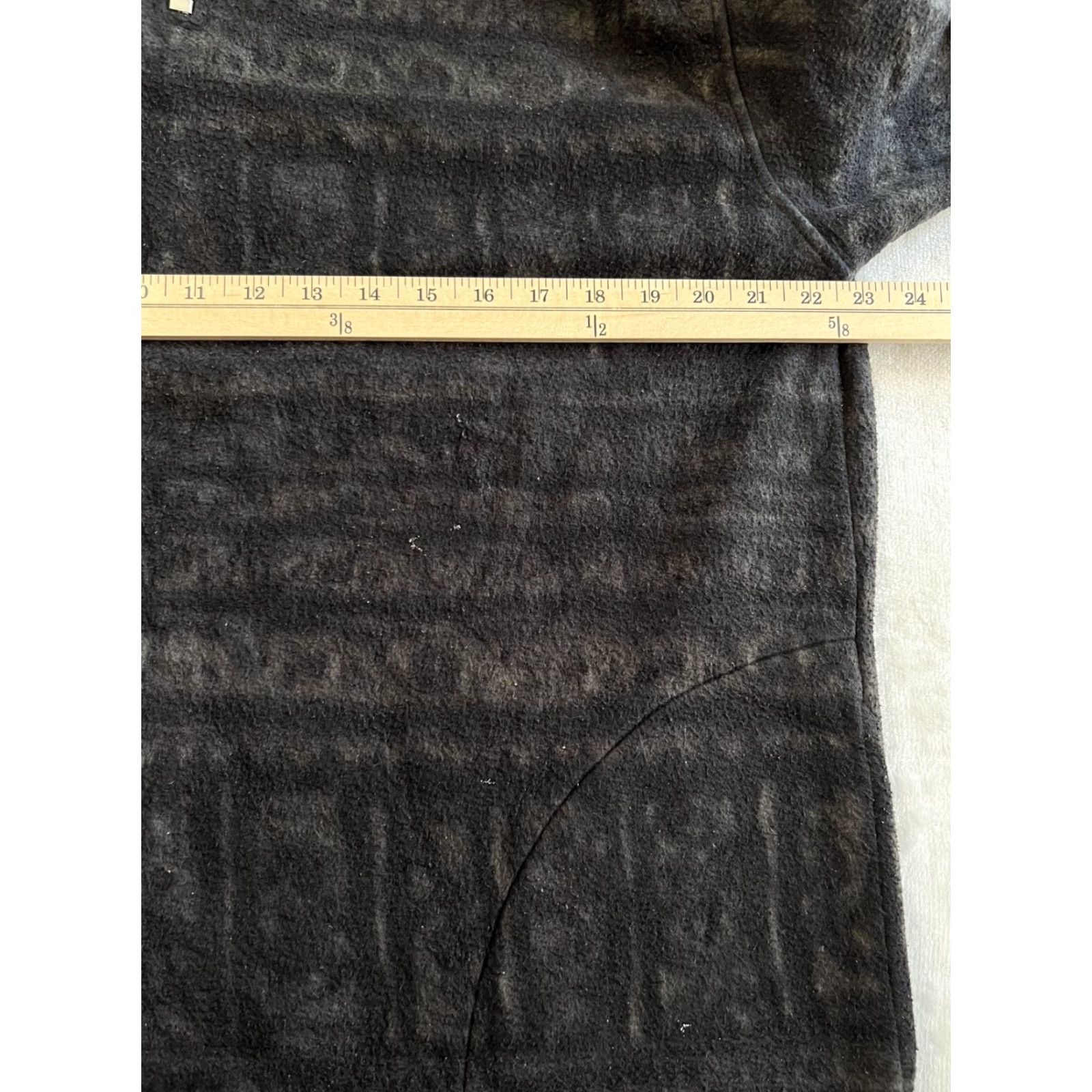 Vintage VINTAGE McIntosh Seymour Sweater Shirt Mens Large Black Geometric Fleece Mock Neck 1/4 Zip? Size US L / EU 52-54 / 3 - 4 Thumbnail