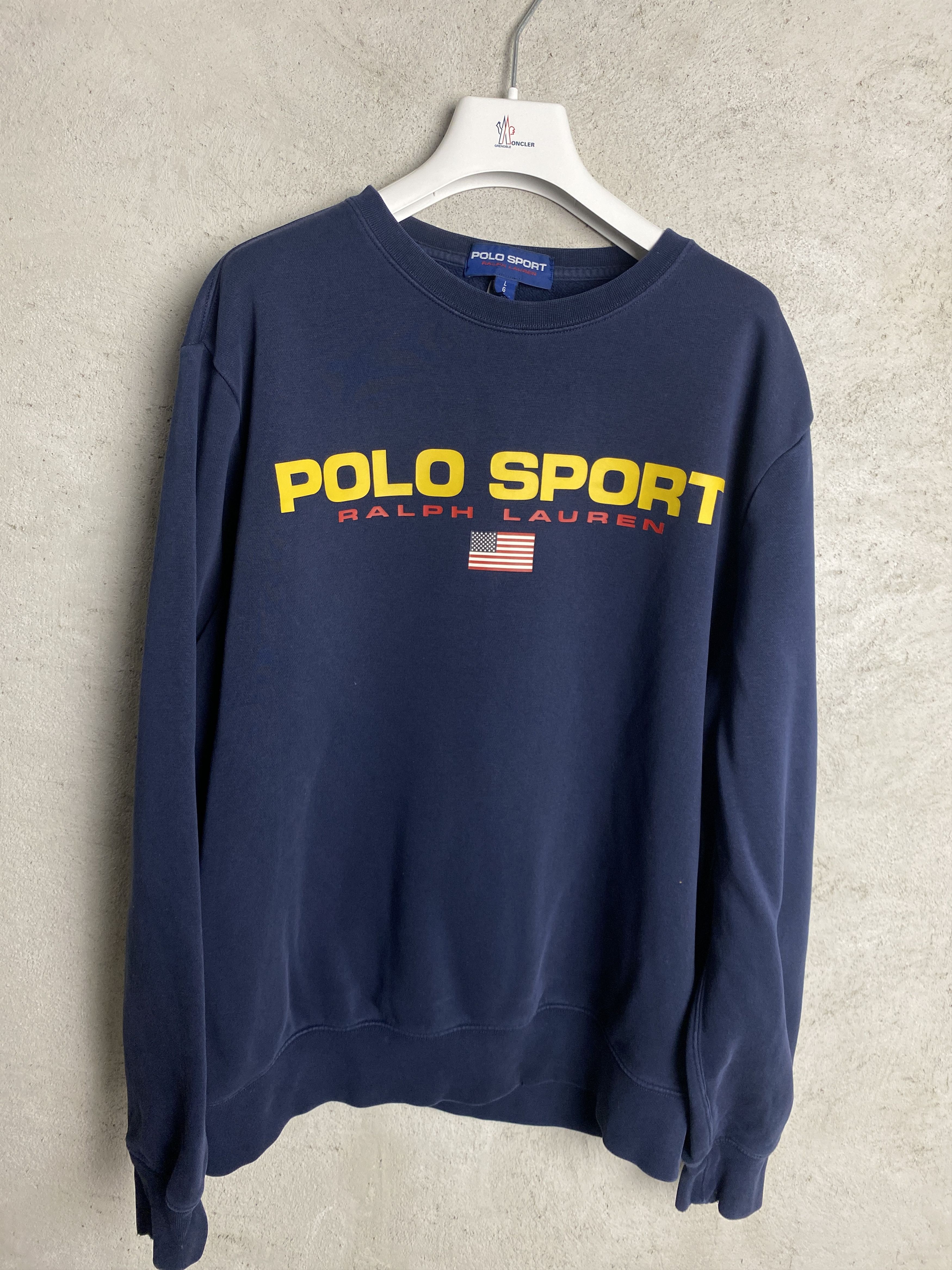 Polo Ralph Lauren Polo Sport Ralph Lauren big logo sweatshirt crewneck Size US L / EU 52-54 / 3 - 1 Thumbnail