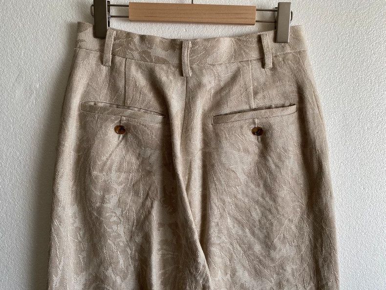 Junya Watanabe Junya Watanabe Cream Low-Crotch Pants by Junya Watanabe-25 Size US 30 / EU 46 - 4 Thumbnail