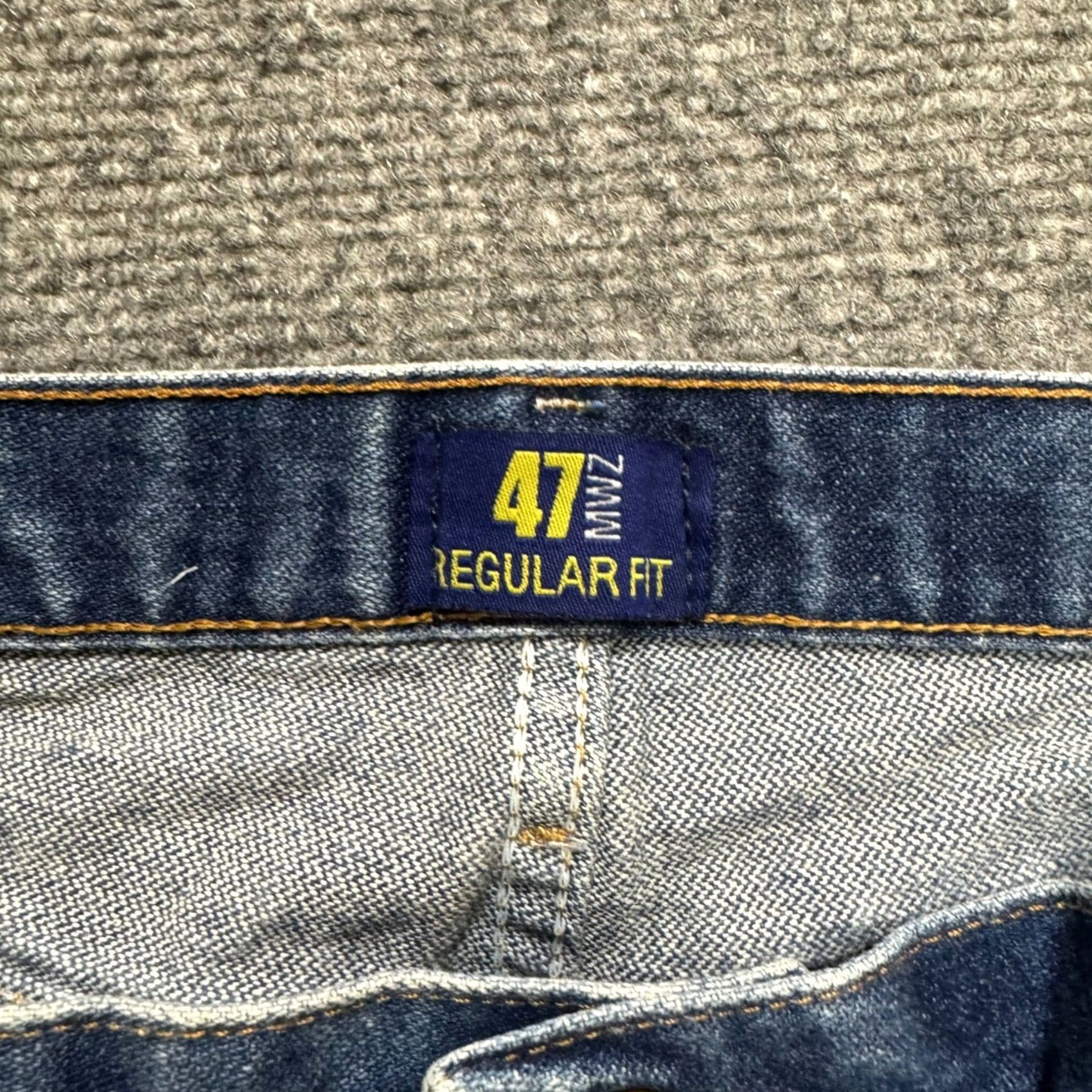 Wrangler VINTAGE Wrangler Rock 47 Denim Jeans Men 36x32 Dark Washed Work Straight Wrangler Rock 47 Mens Jeans Dark Washed 36x32 Size US 36 / EU 52 - 5 Thumbnail
