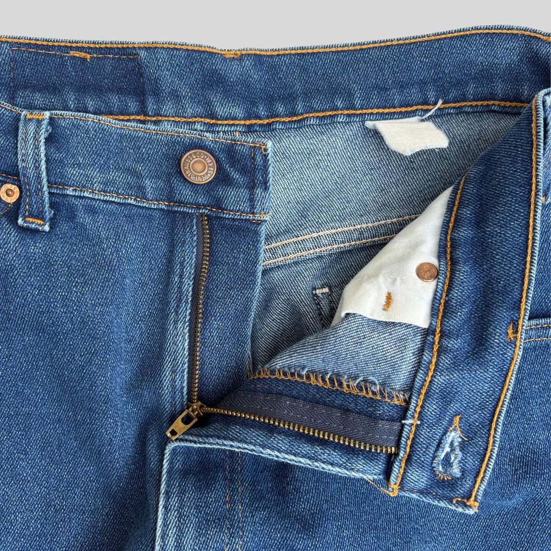 Levi's Levi’s 517 1970 70s Vintage W34 L27 USA Made Blue Jeans Size US 34 / EU 50 - 3 Thumbnail