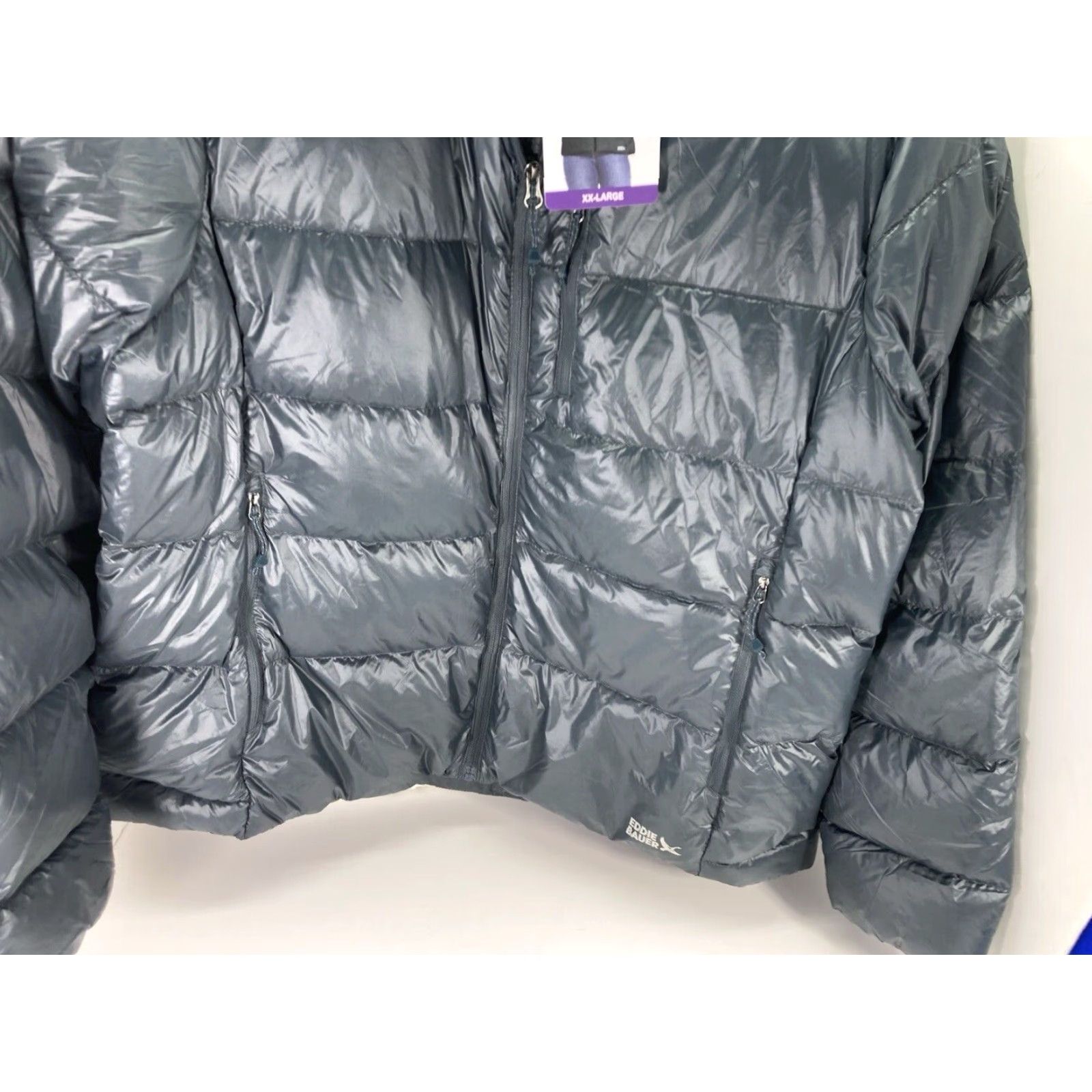 Eddie Bauer Eddie Bauer Down Puffer Jacket Coat Women 2XL Blue Packable Full Zip NWT Green Nylon Coat Size XXL / US 16-18 / IT 52-54 - 3 Thumbnail