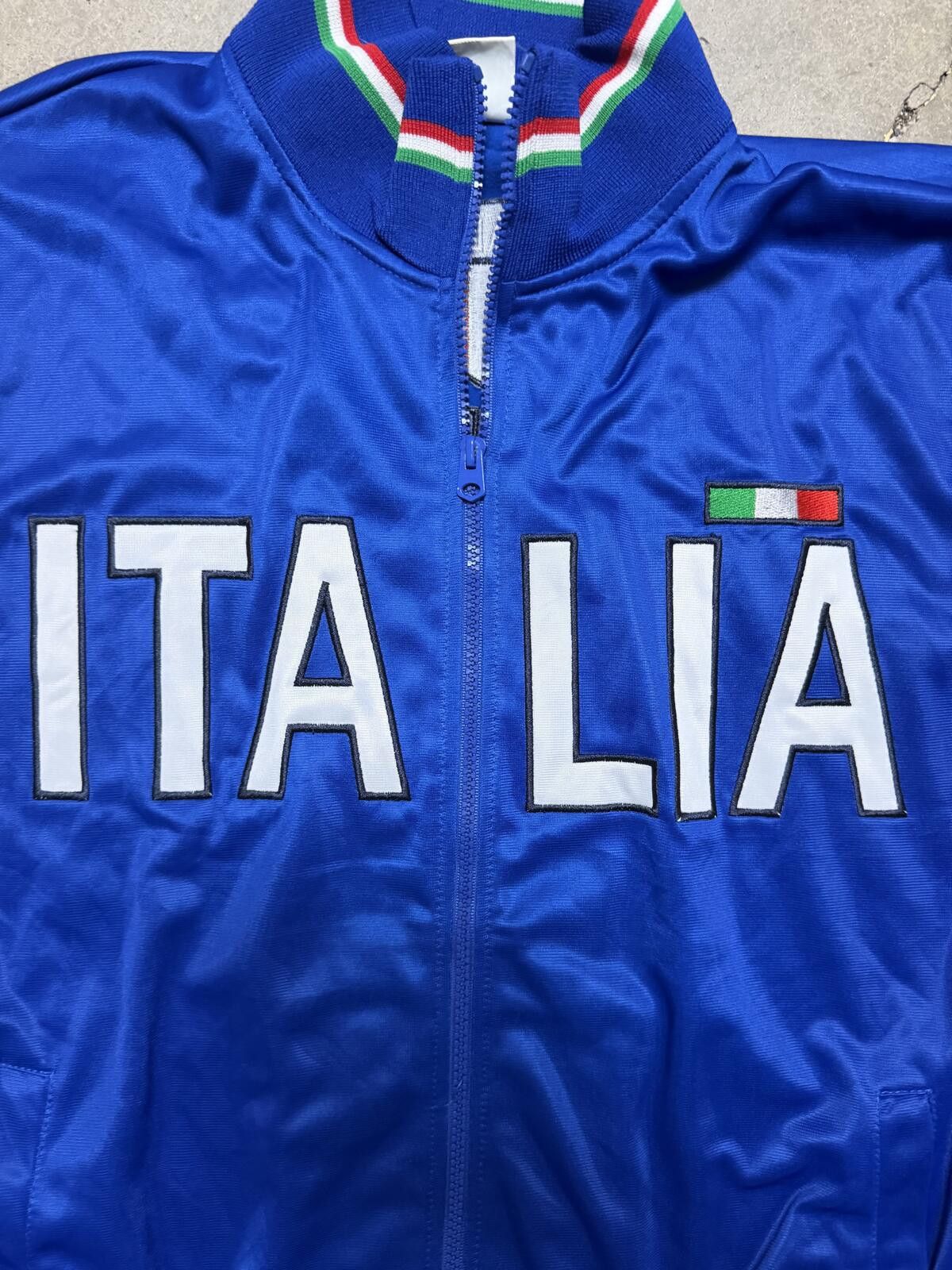 Other Italia Jacket Mens XL Blue Full Zip Size US XL / EU 56 / 4 - 2 Thumbnail