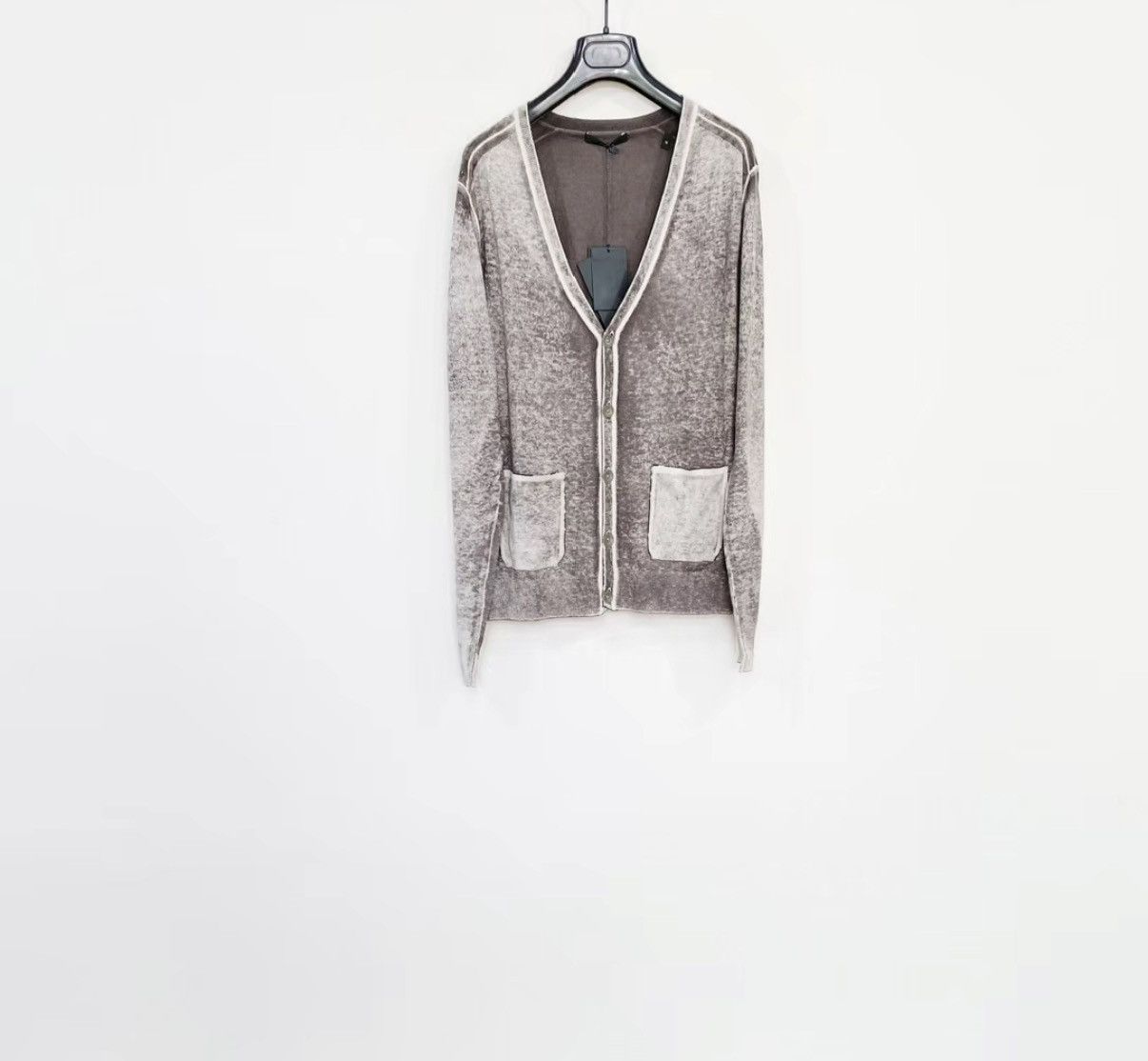 Z Zegna ZEGNA Silk & Cashmere Knit Cardigan J30 Size US L / EU 52-54 / 3 - 1 Thumbnail