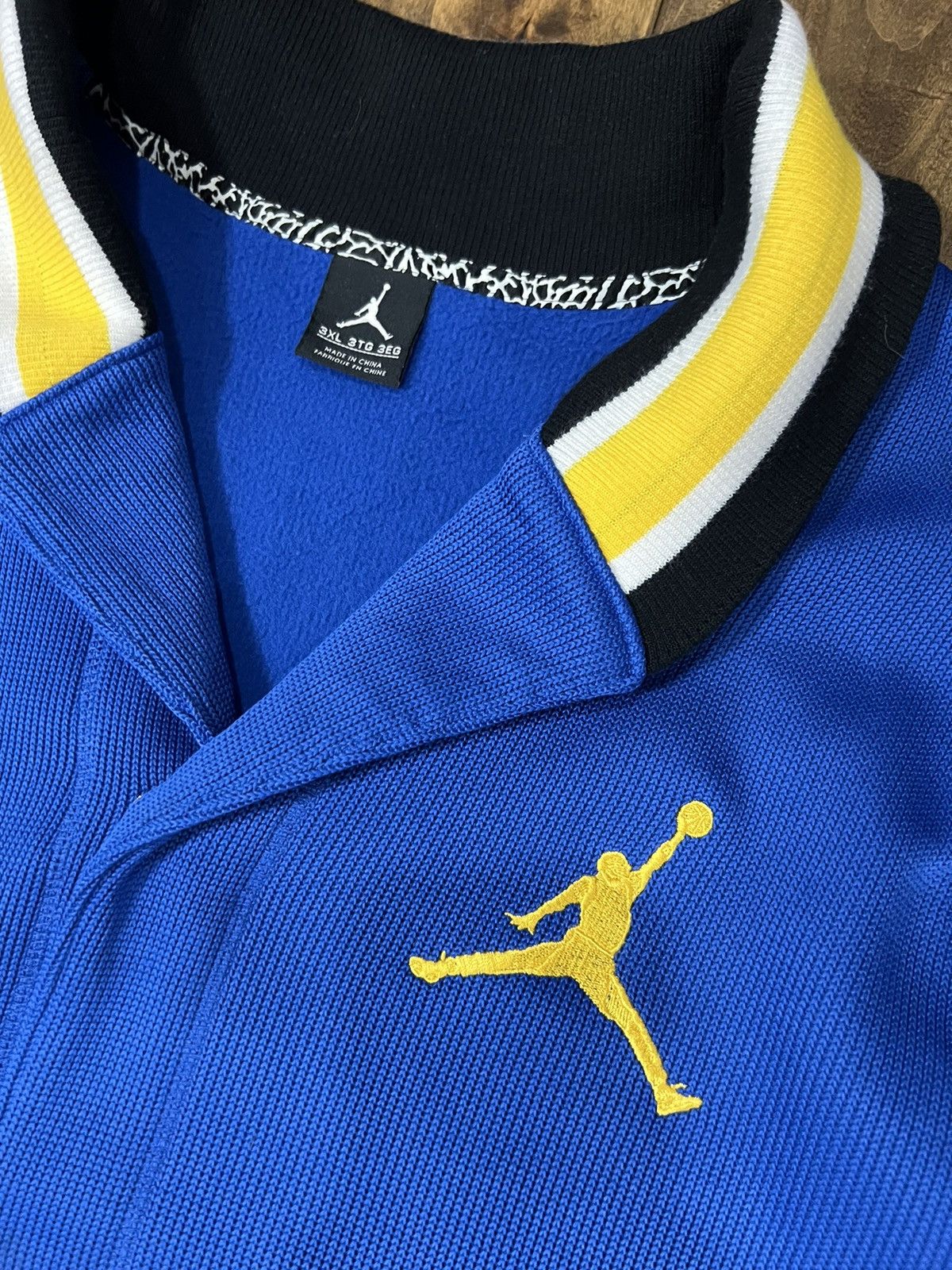 Jordan Brand × Vintage Vintage Jordan Cardigan Sweater Size US XXL / EU 58 / 5 - 9 Thumbnail