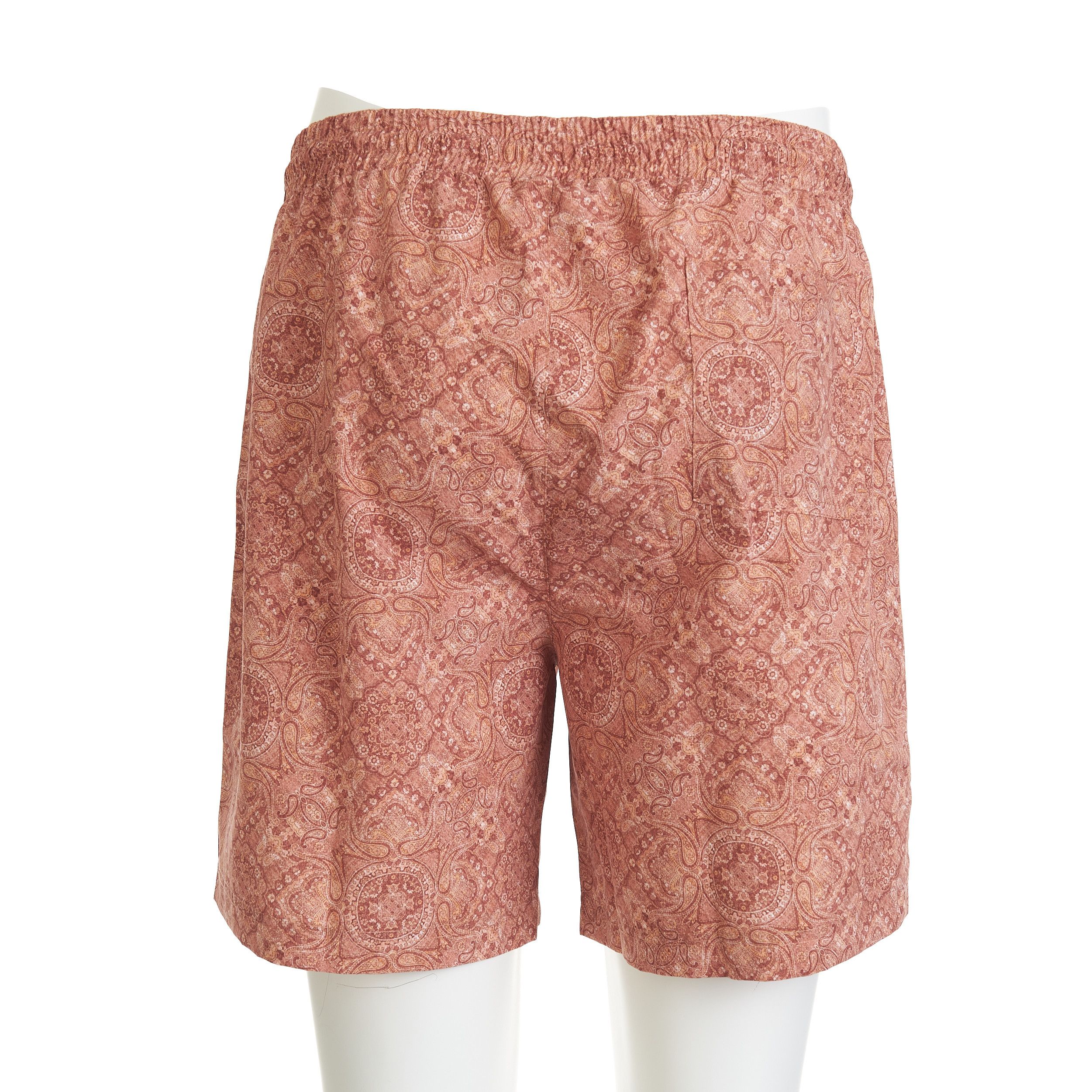 Brunello Cucinelli Swim Shorts With Paisley Print & Logo Embroidery Size M Size US 30 / EU 46 - 8 Thumbnail