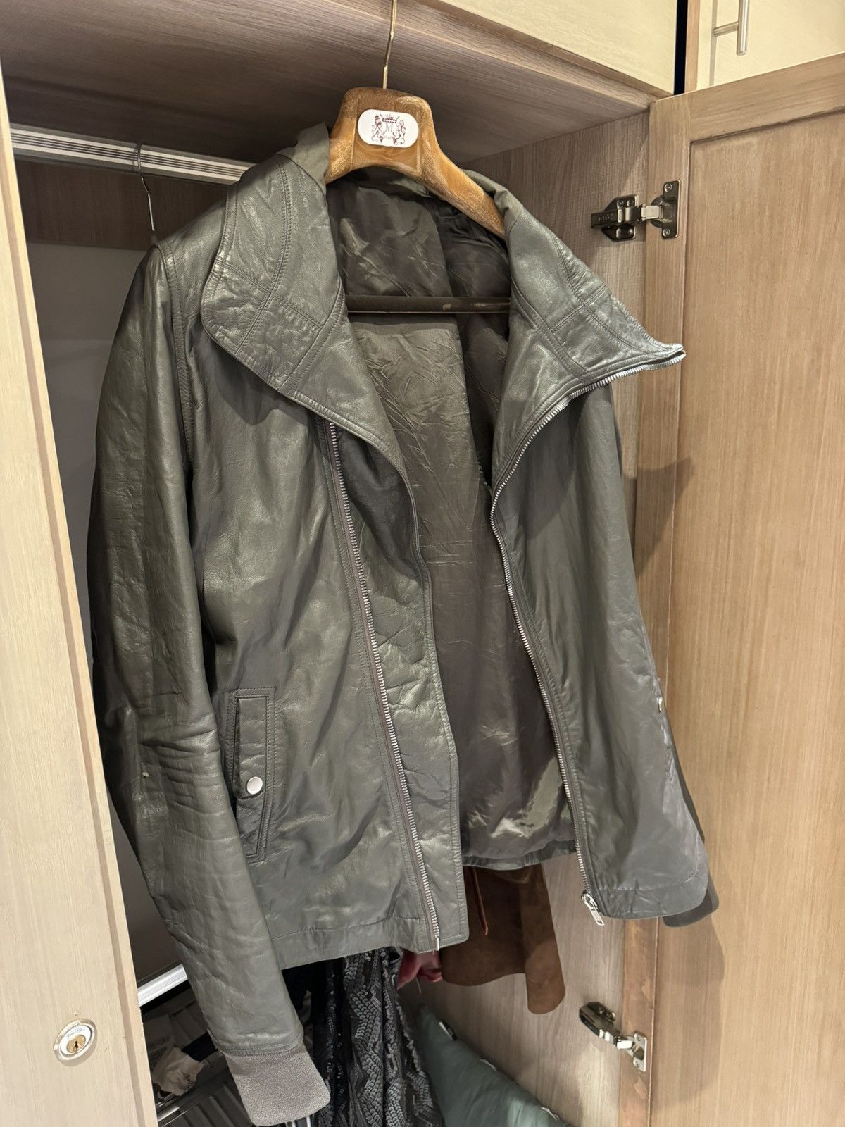 Rick Owens Rick Owen’s SS15 leather jacket 54 Size US L / EU 52-54 / 3 - 2 Thumbnail