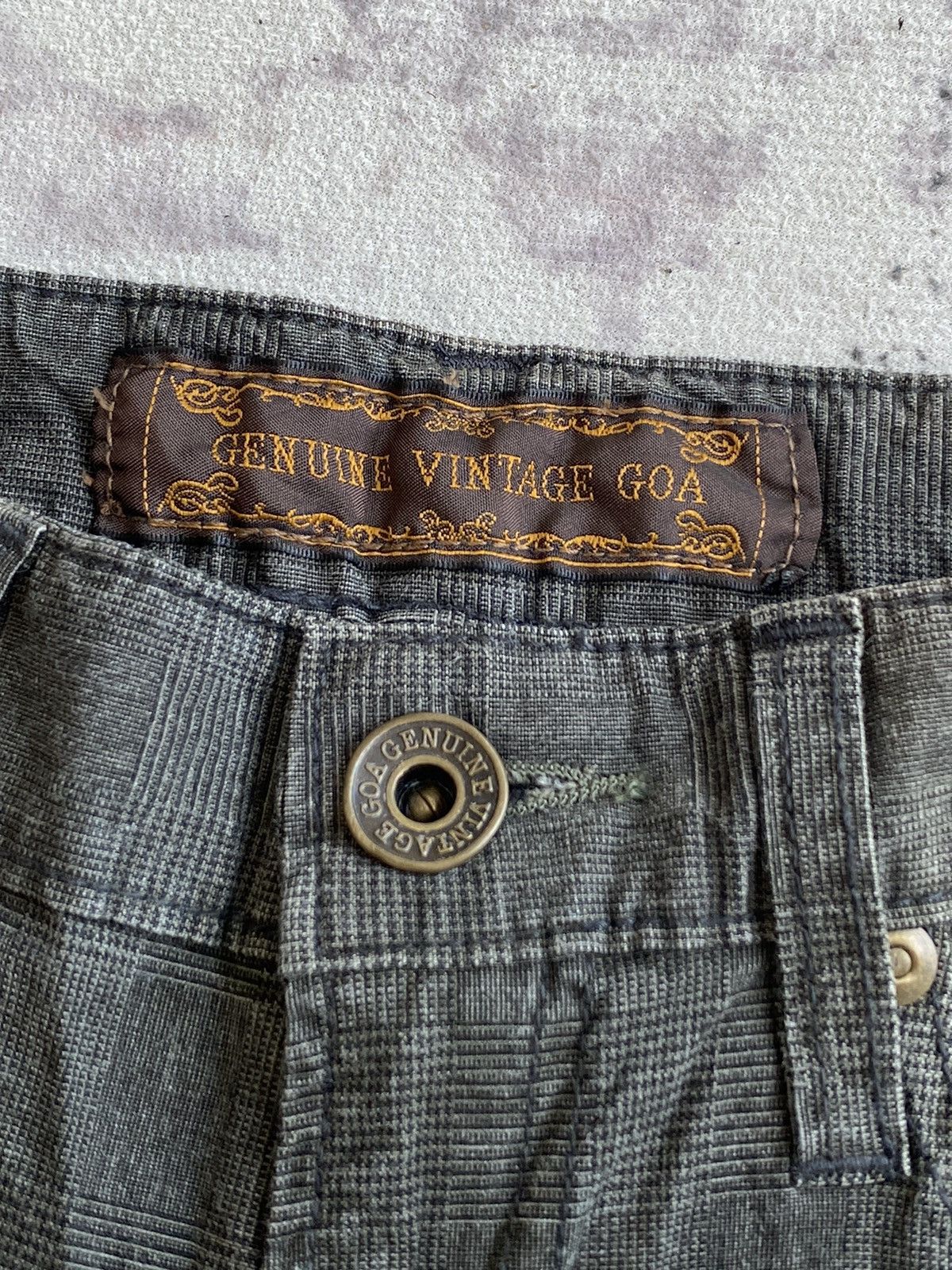 Japanese Brand Genuine Vintage GOA Super Flared Pants Size US 28 / EU 44 - 6 Thumbnail