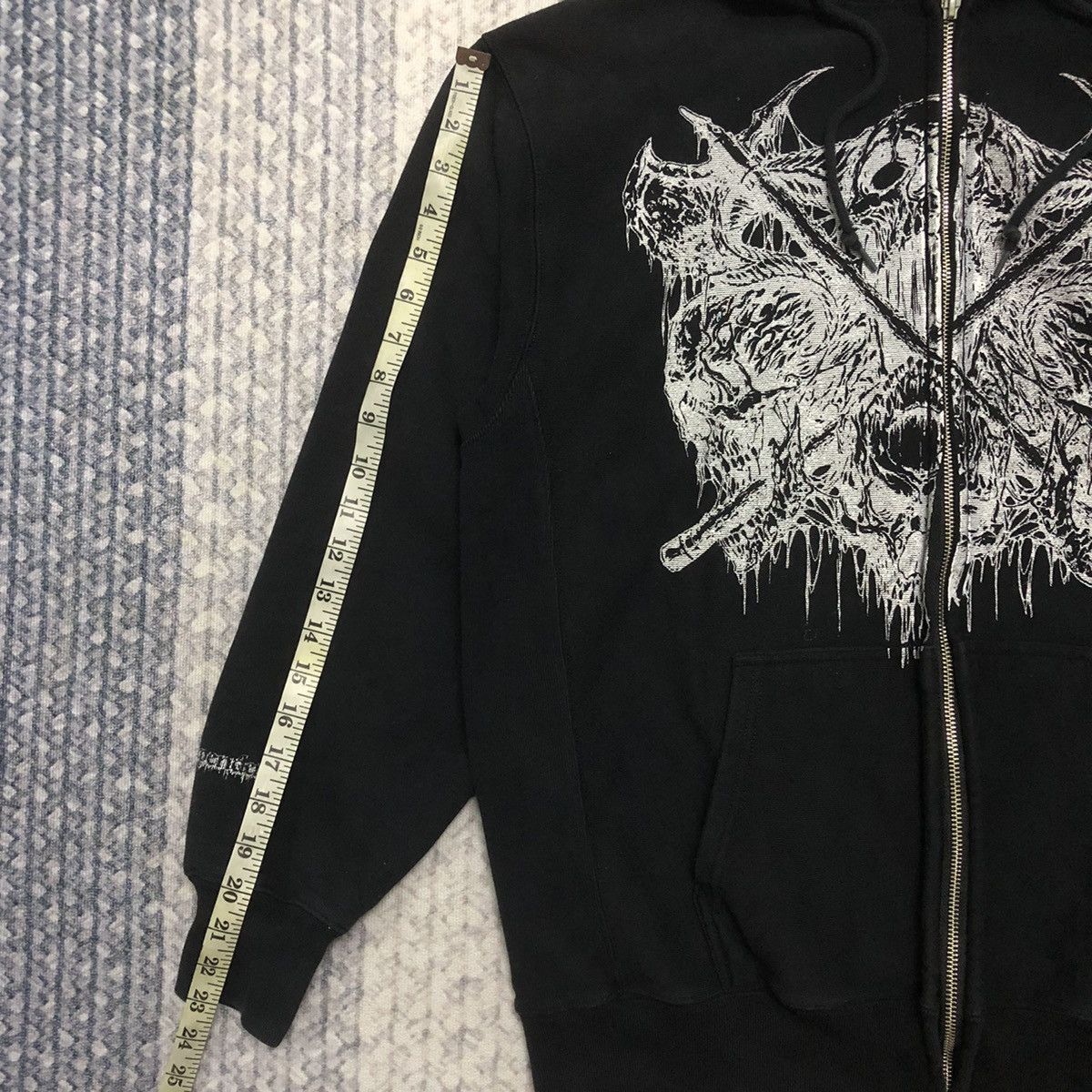 Japanese Brand Rare Cult Tokyo Skull/Punk/Seditionaries Sweater Size US L / EU 52-54 / 3 - 11 Thumbnail