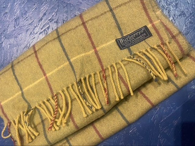 Burberry × Burberry Prorsum × Vintage Burberry 100% Cashmere Scarf / Muffler / Neckwear Size ONE SIZE - 1 Thumbnail
