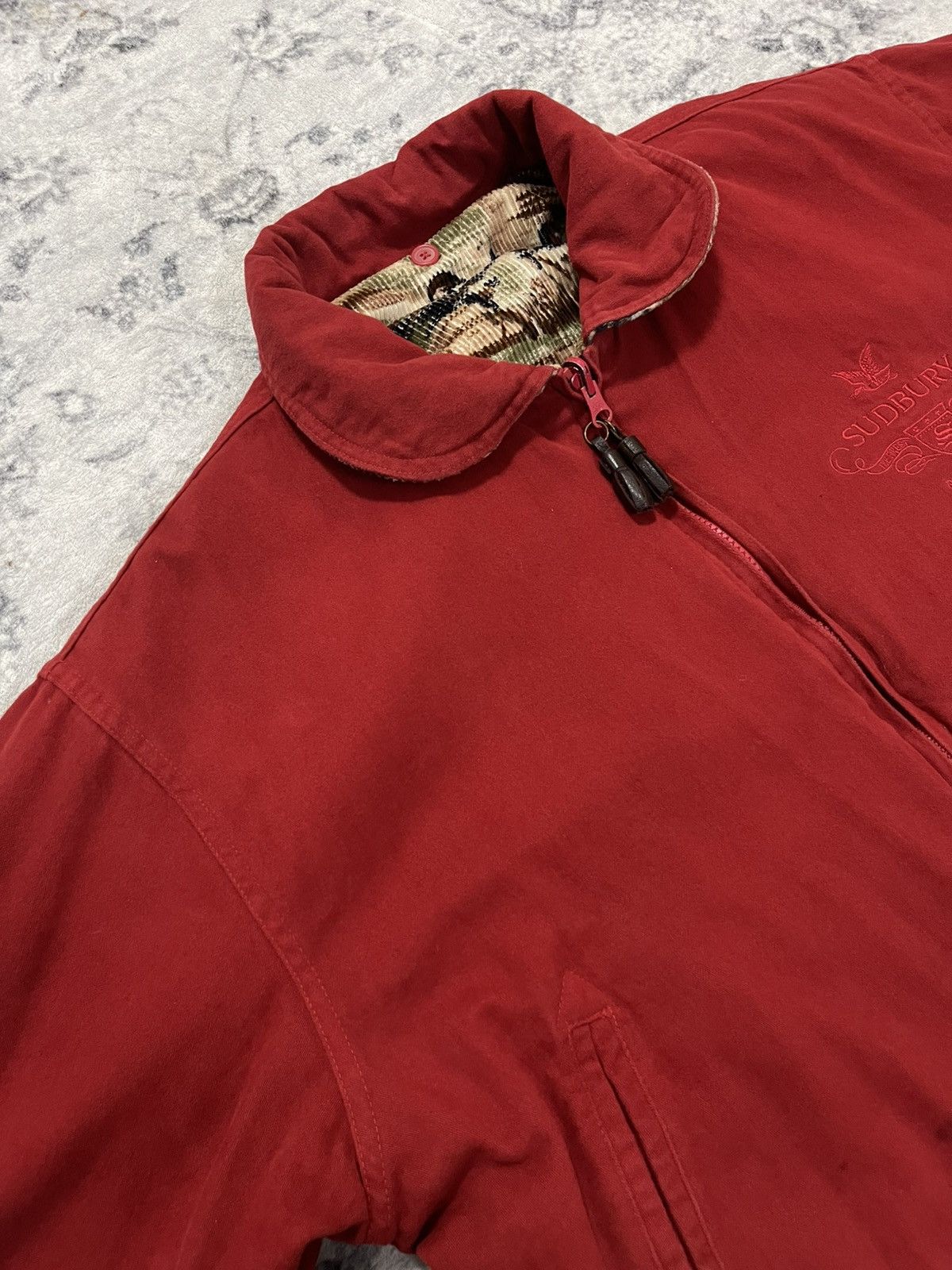 Vintage VINTAGE SUDBURY NATIVE RIVERSIBLE BOMBER JACKET Size US S / EU 44-46 / 1 - 9 Thumbnail