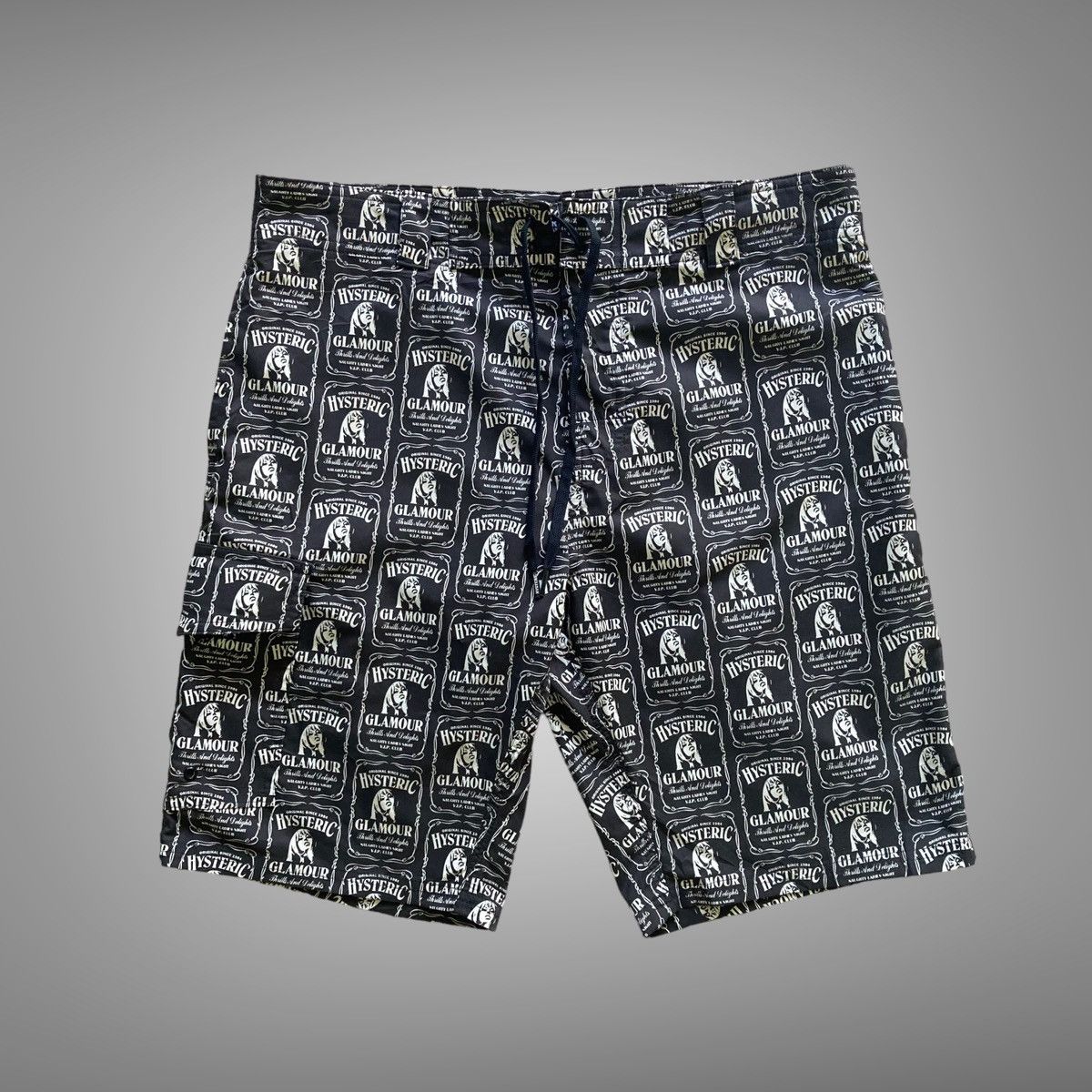 image of Hysteric Glamour Board Short in Black, Men's (Size 31)
