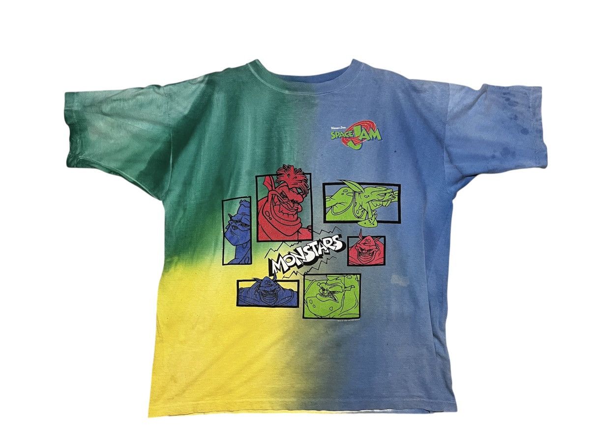 Other 1996 Space Jam “Monstars” Colorblock Tee Size US XXL / EU 58 / 5 - 1 Thumbnail