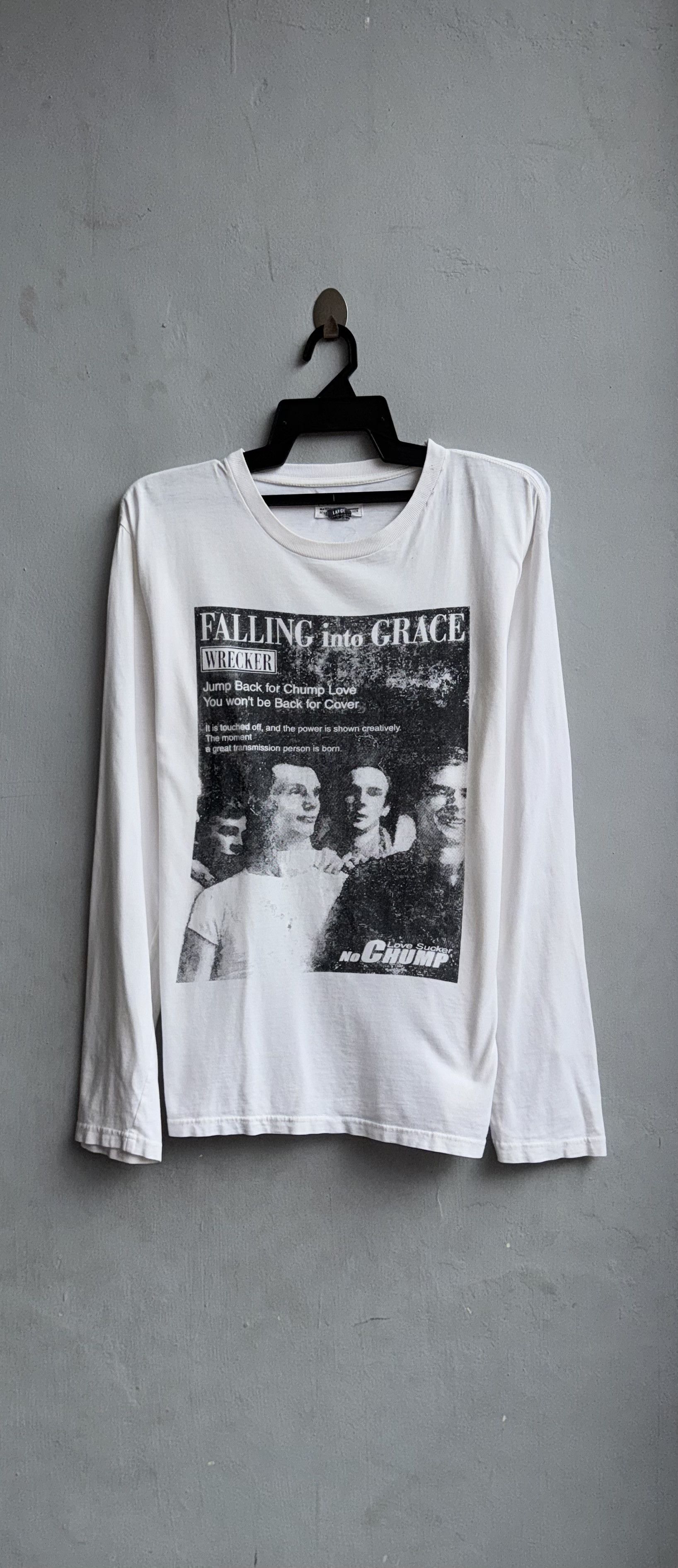 Vintage Falling Into Grace Long Sleeve Vintage Shirt Size US L / EU 52-54 / 3 - 1 Thumbnail